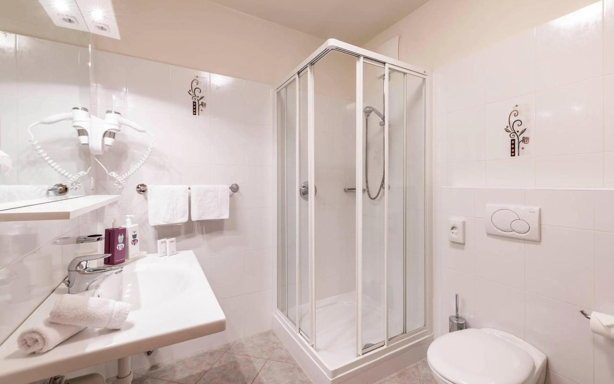 Shower in Familienhotel Viktoria