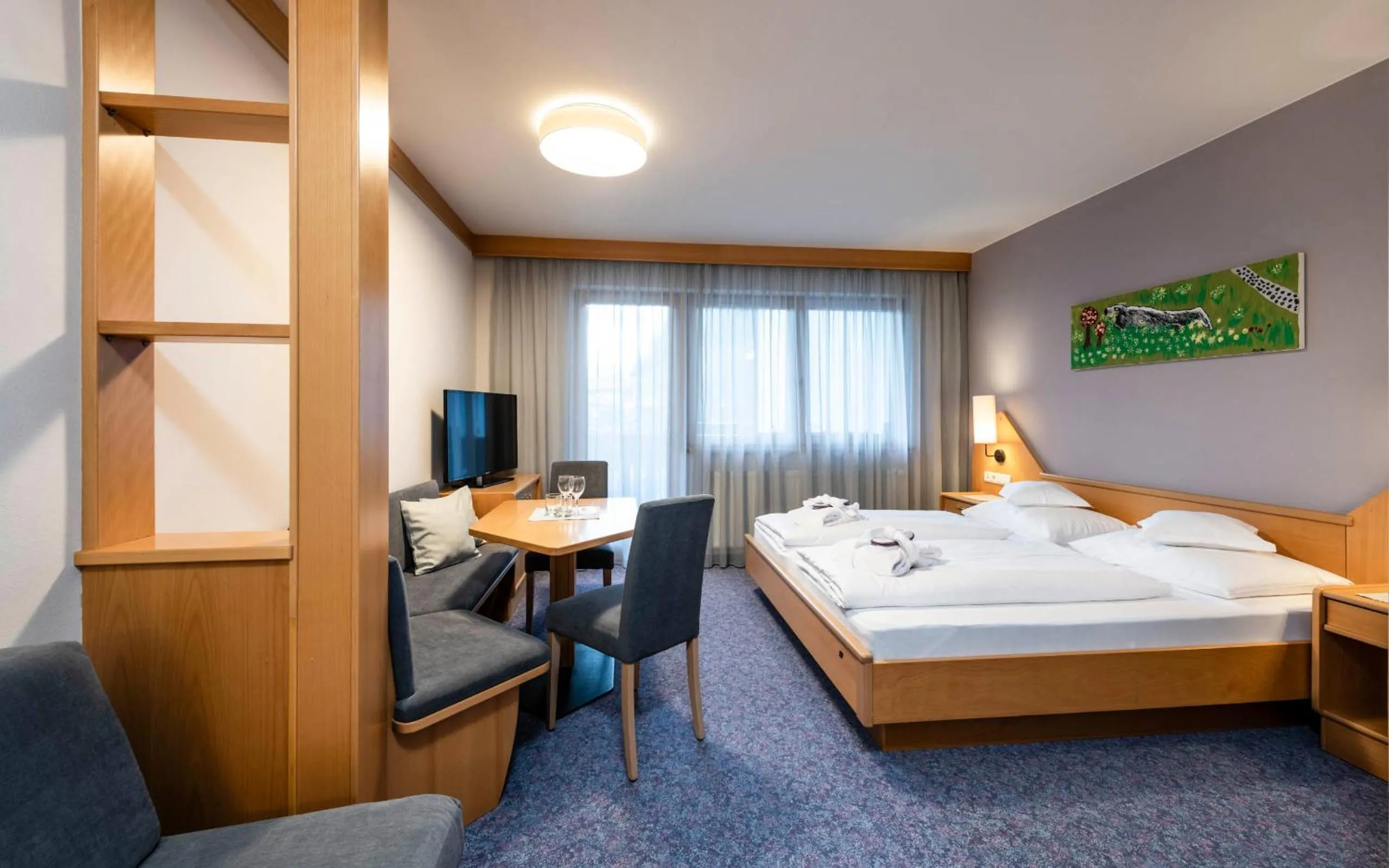 Bed in Familienhotel Viktoria