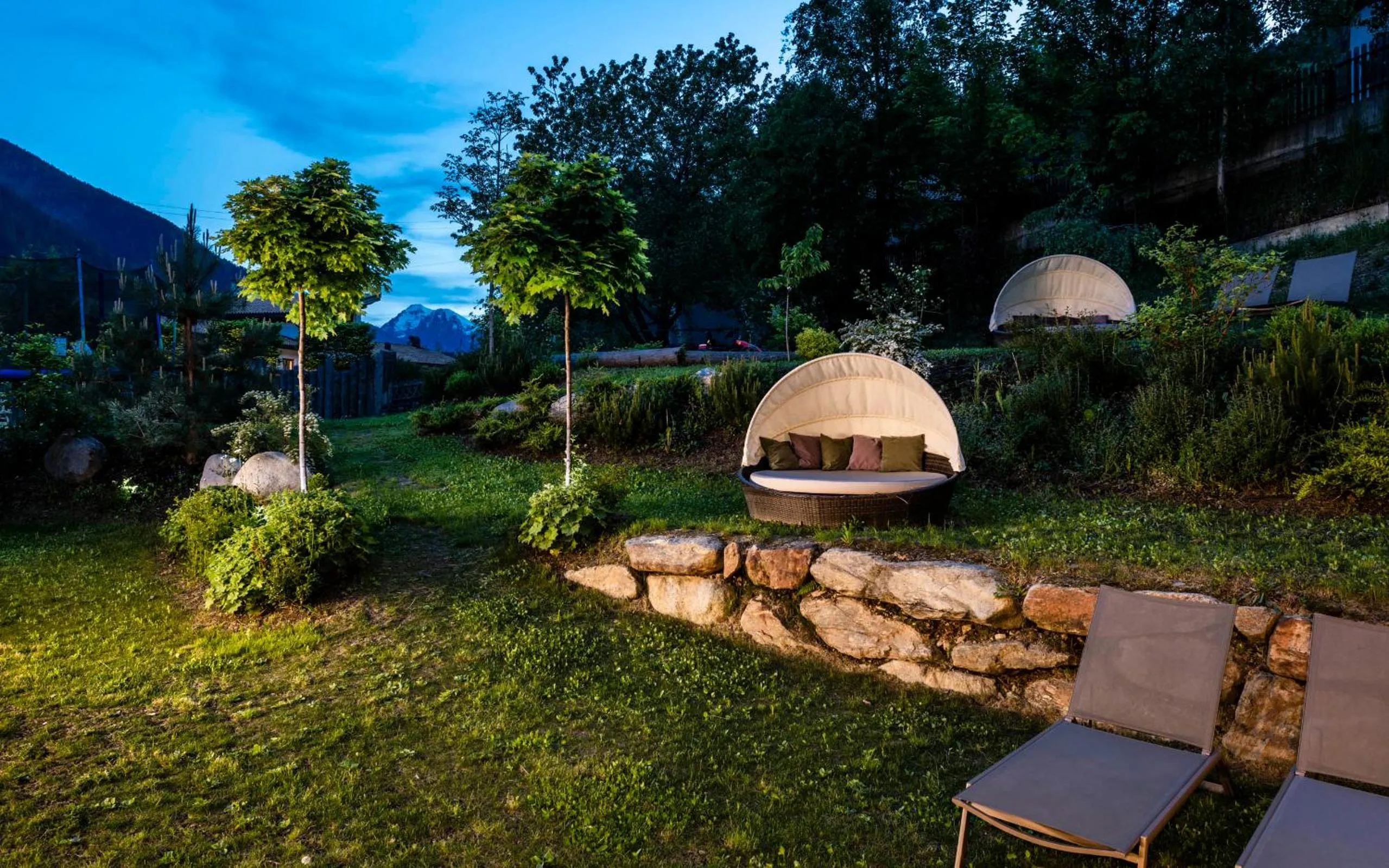 Garden in Familienhotel Viktoria