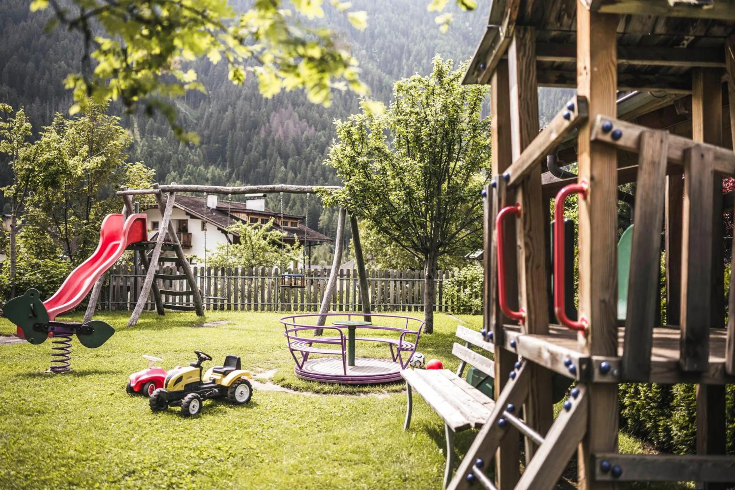Children play ground in Familienhotel Viktoria
