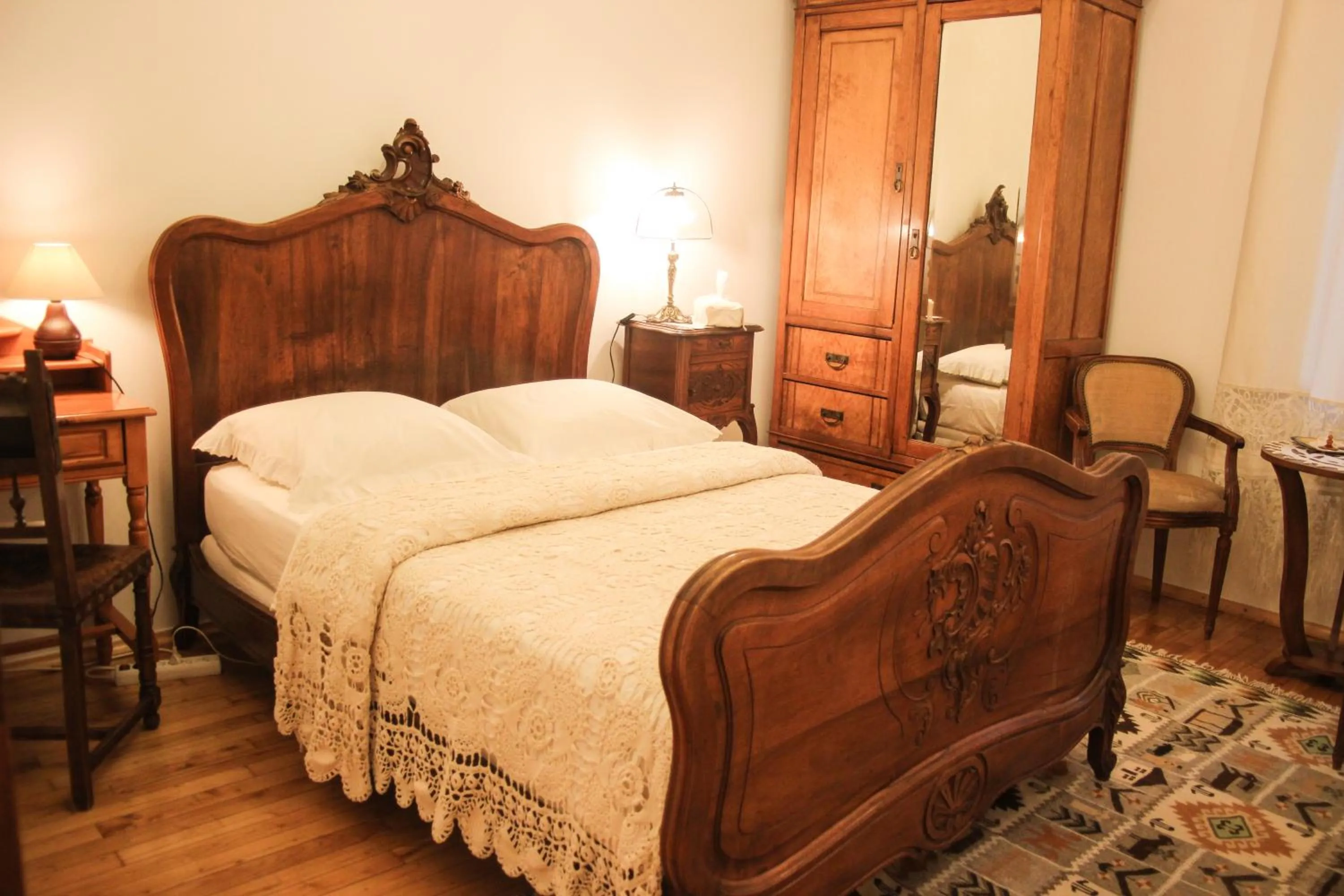 Bed in Chateau-Gaillard