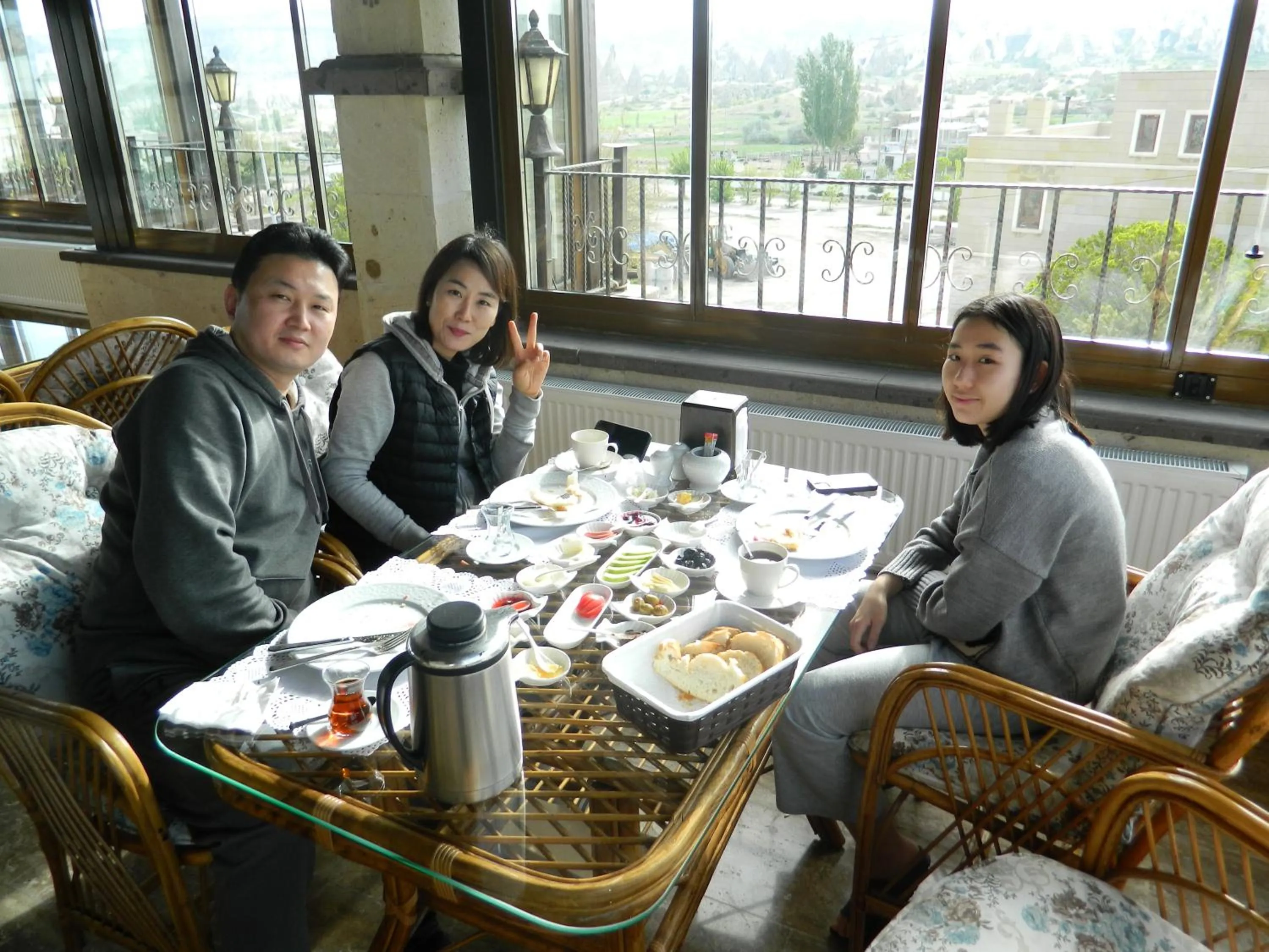 Breakfast in Sun Rise View Hotel