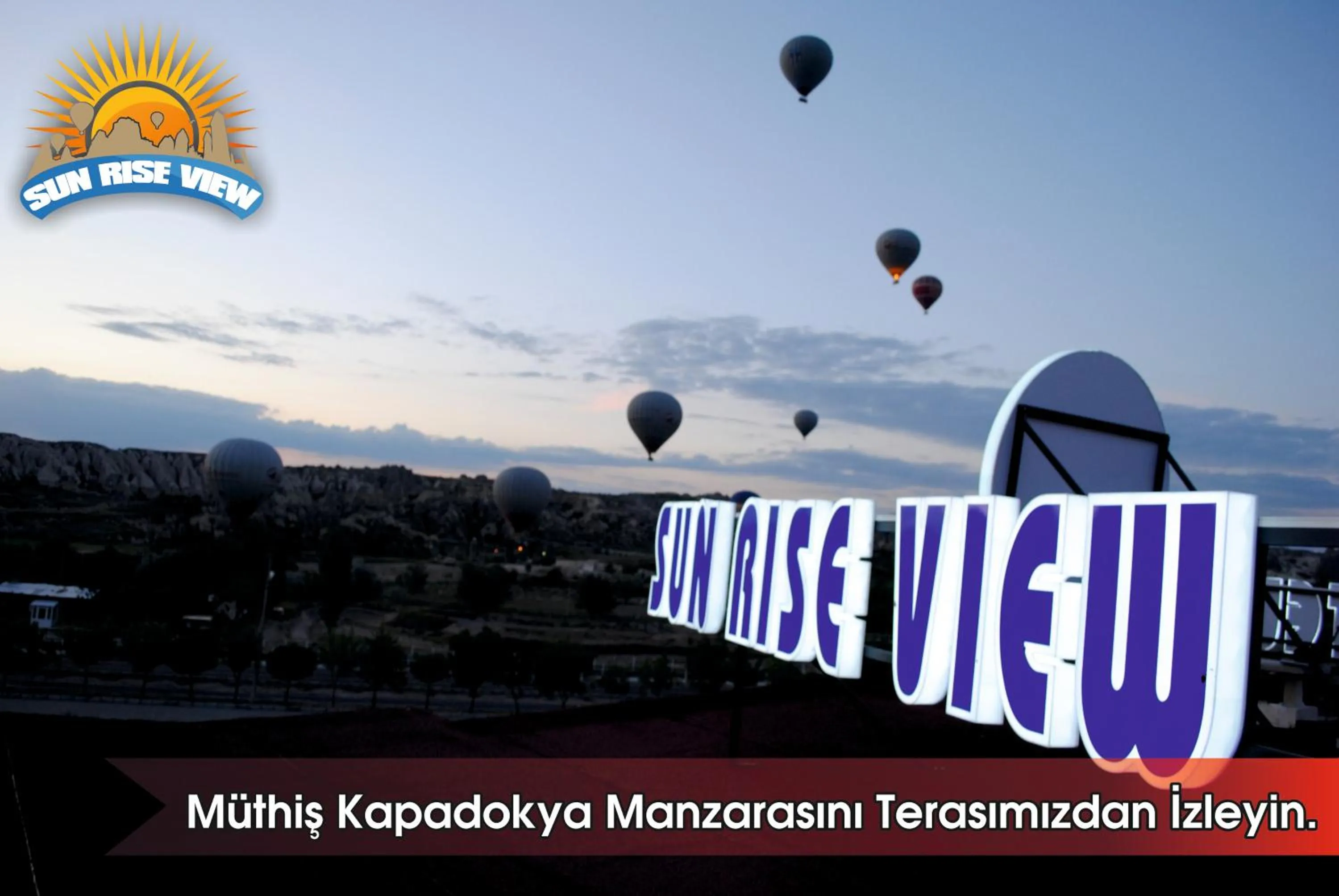 Property logo or sign in Sun Rise View Hotel