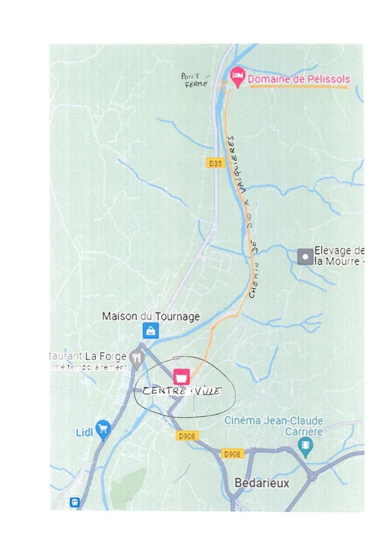 Chambres d'hôtes Domaine de Pélissols