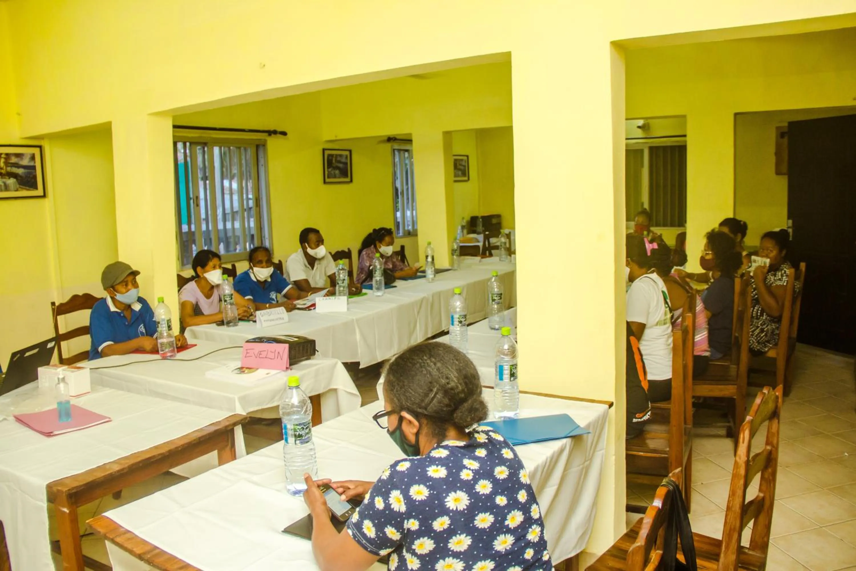 Meeting/conference room in Salama Hôtel Majunga