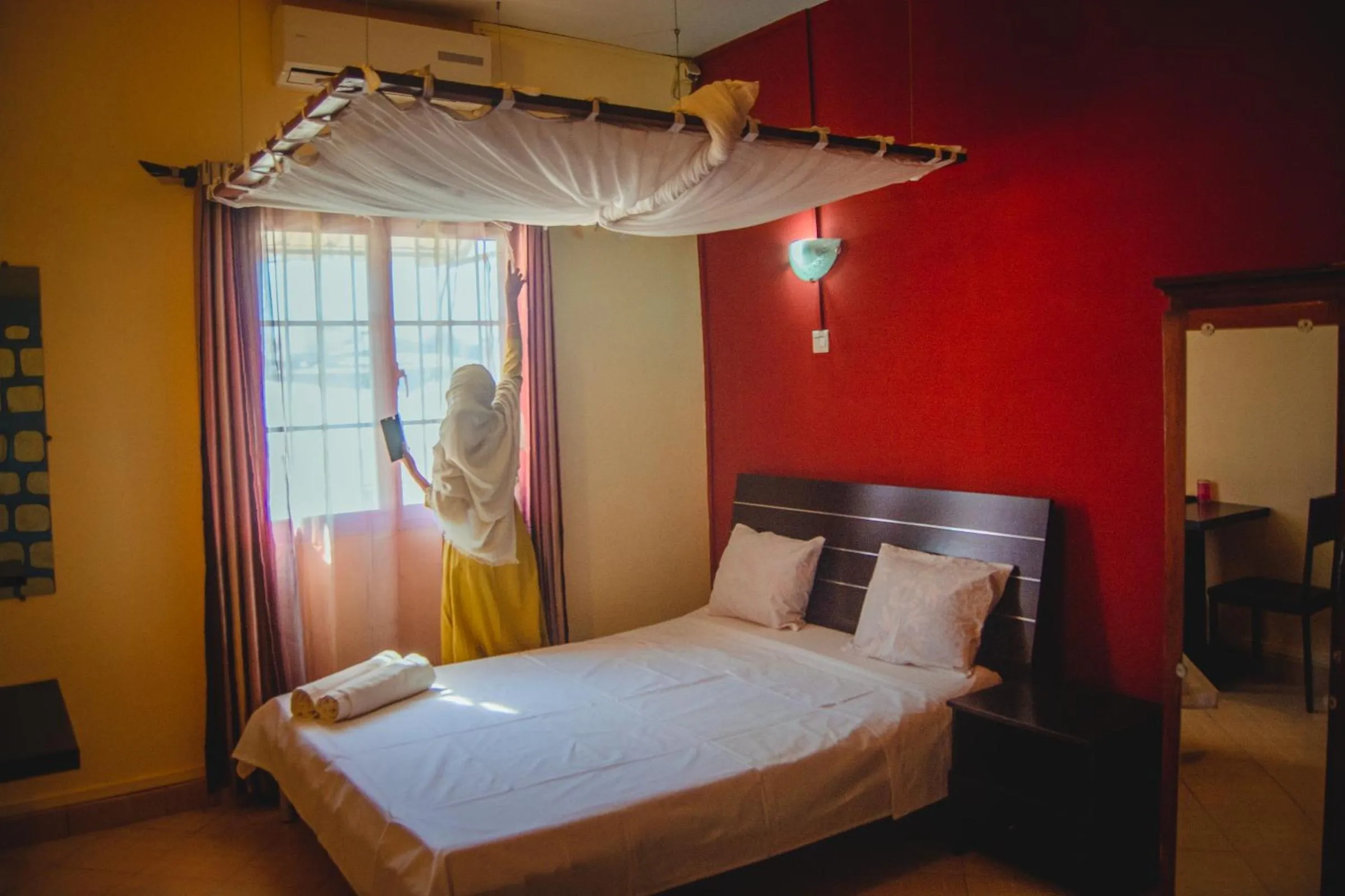 Bed in Salama Hôtel Majunga