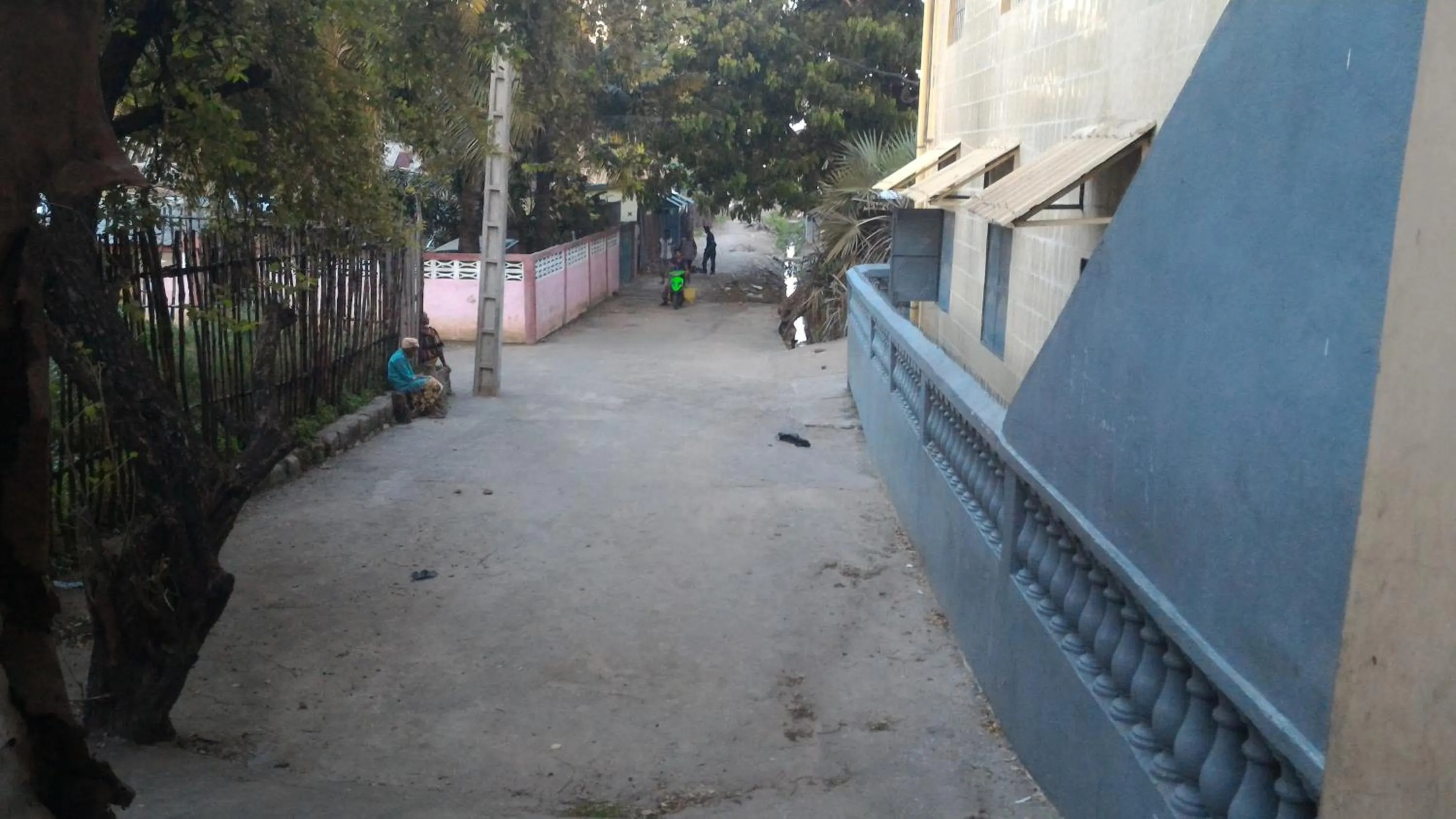 View (from property/room) in Salama Hôtel Majunga