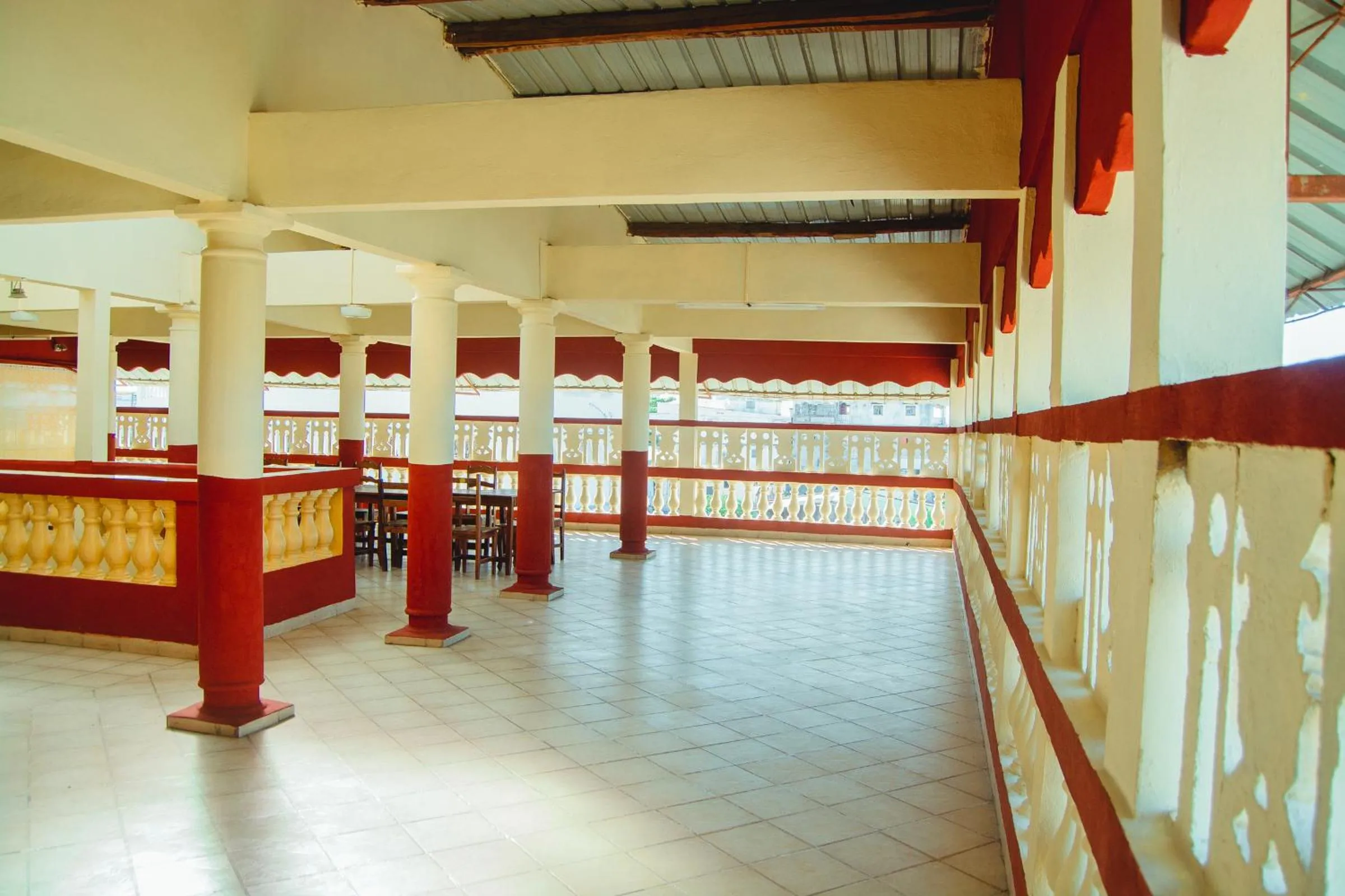 Patio in Salama Hôtel Majunga