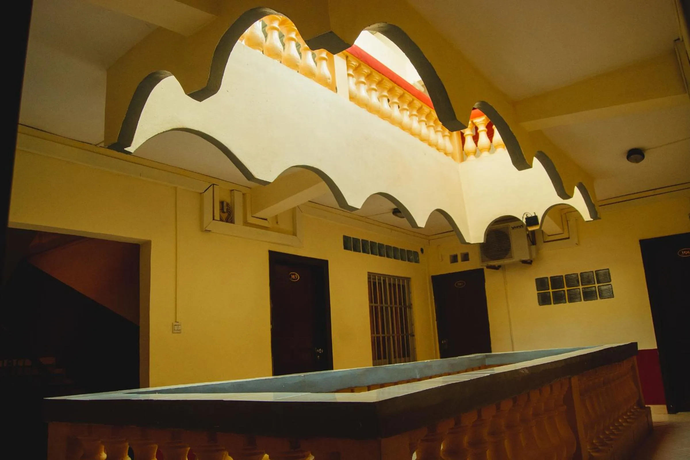 Patio in Salama Hôtel Majunga