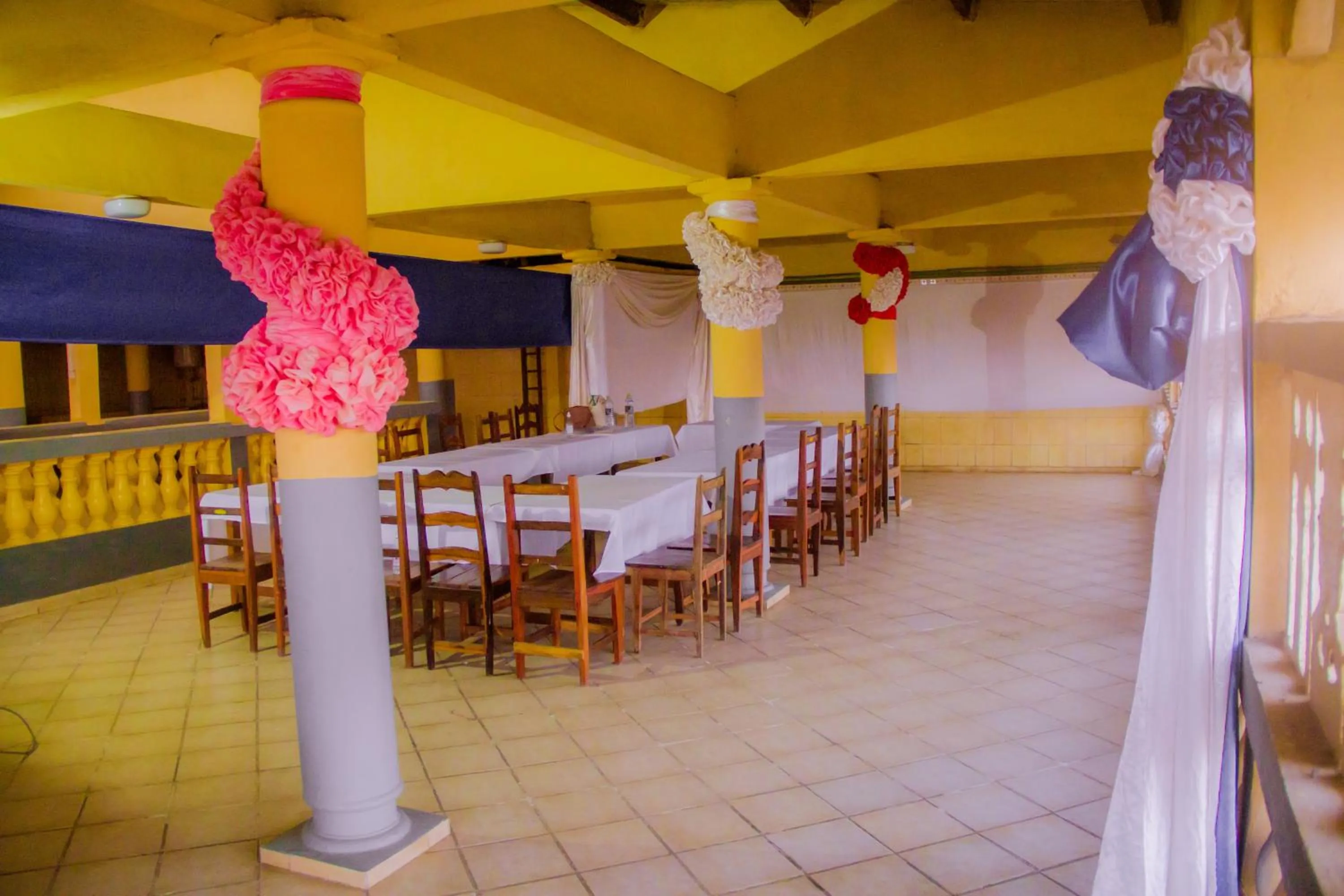 Balcony/Terrace in Salama Hôtel Majunga