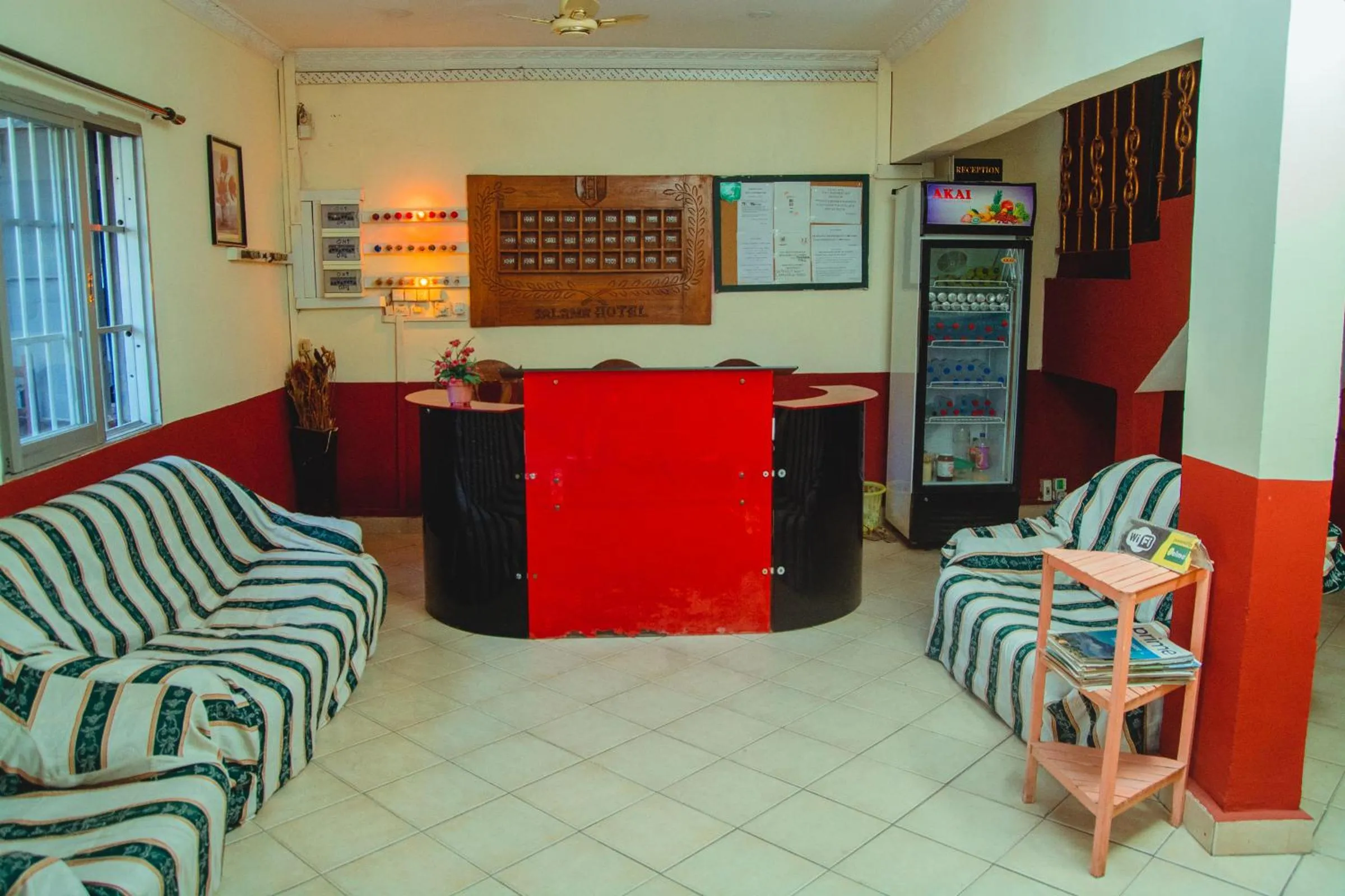 Living room in Salama Hôtel Majunga