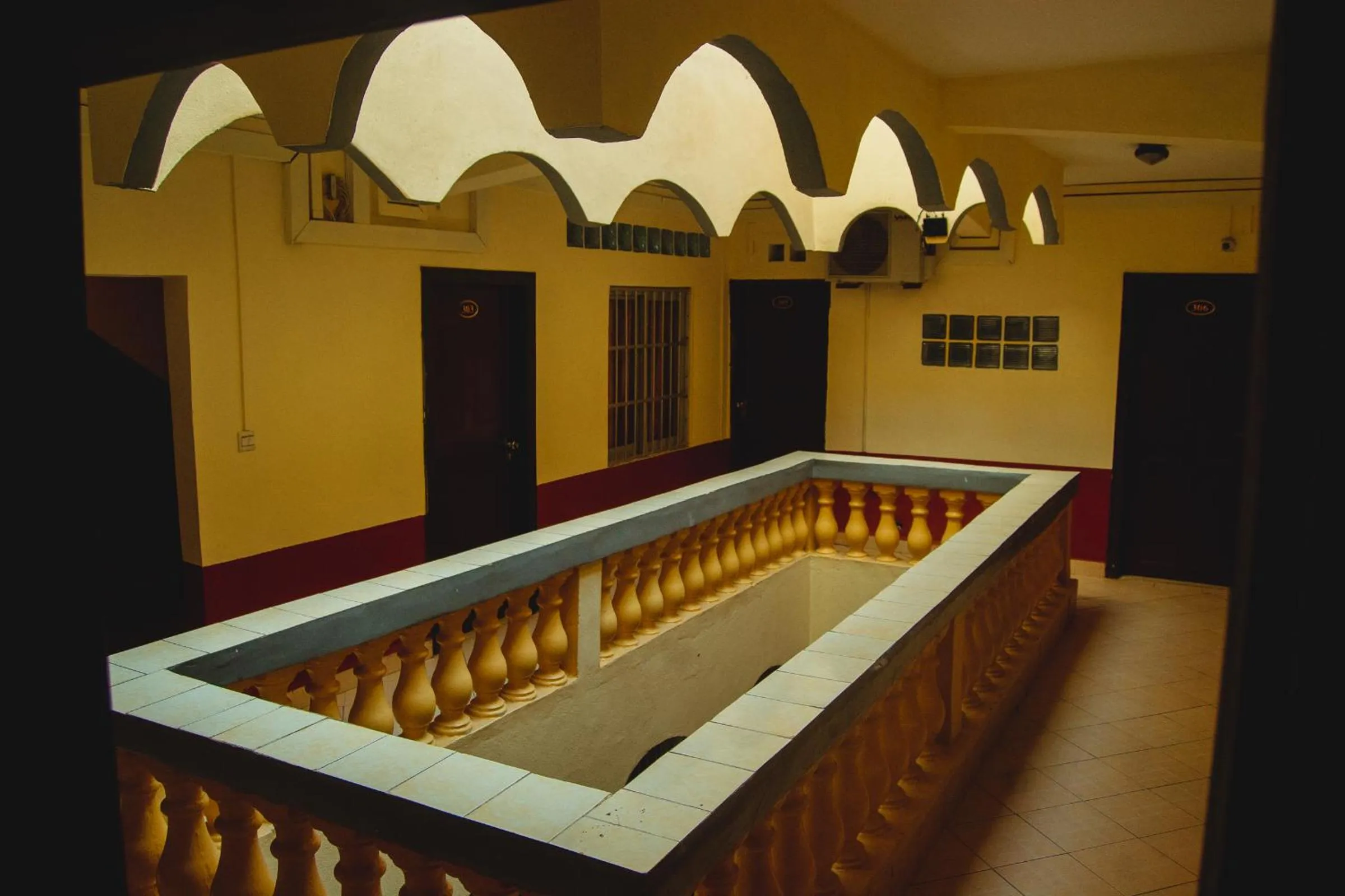 Patio in Salama Hôtel Majunga