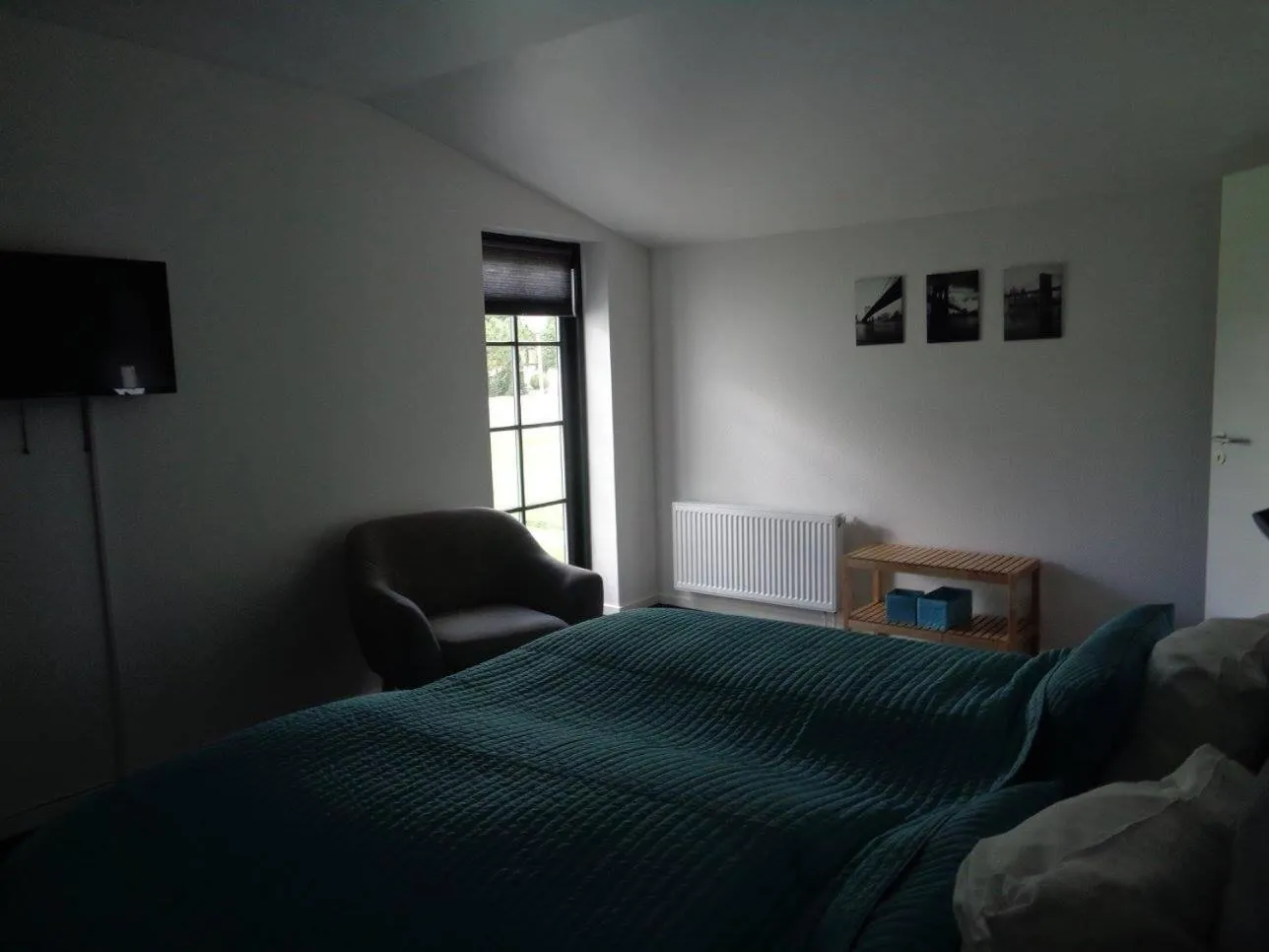 Bed in Hotel St. Binderup