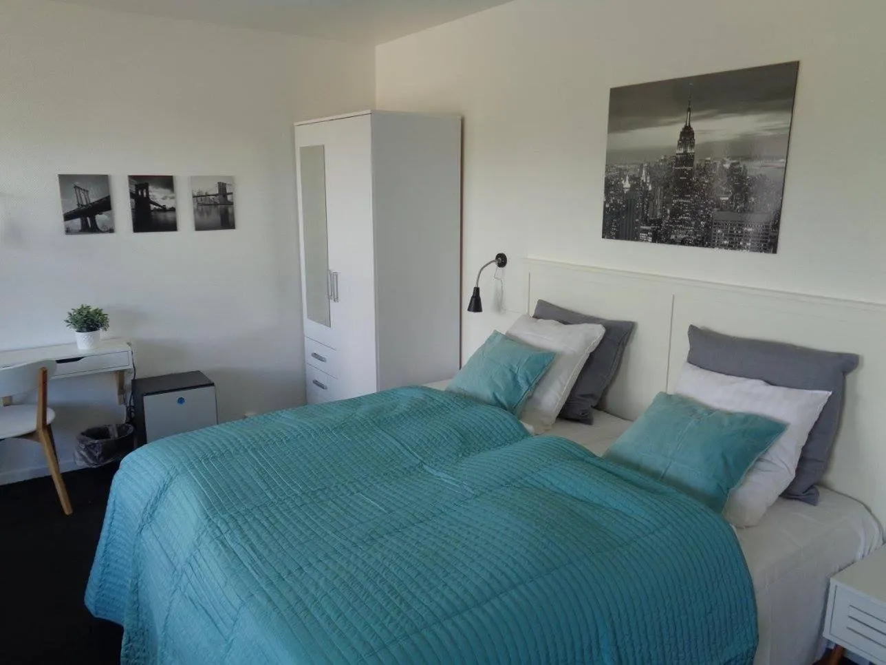 Bed in Hotel St. Binderup