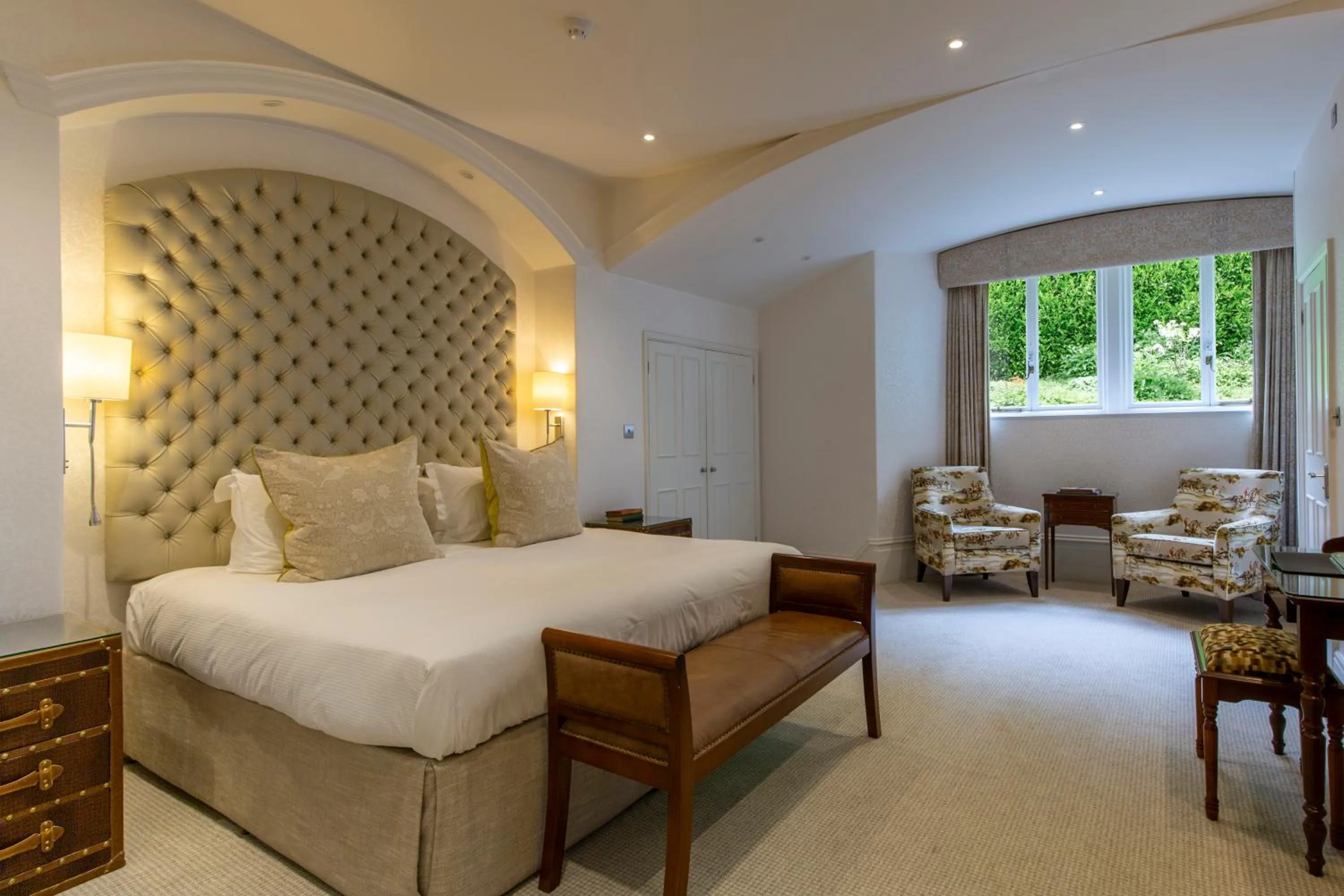Bedroom, Bed in Lindeth Fell Country House