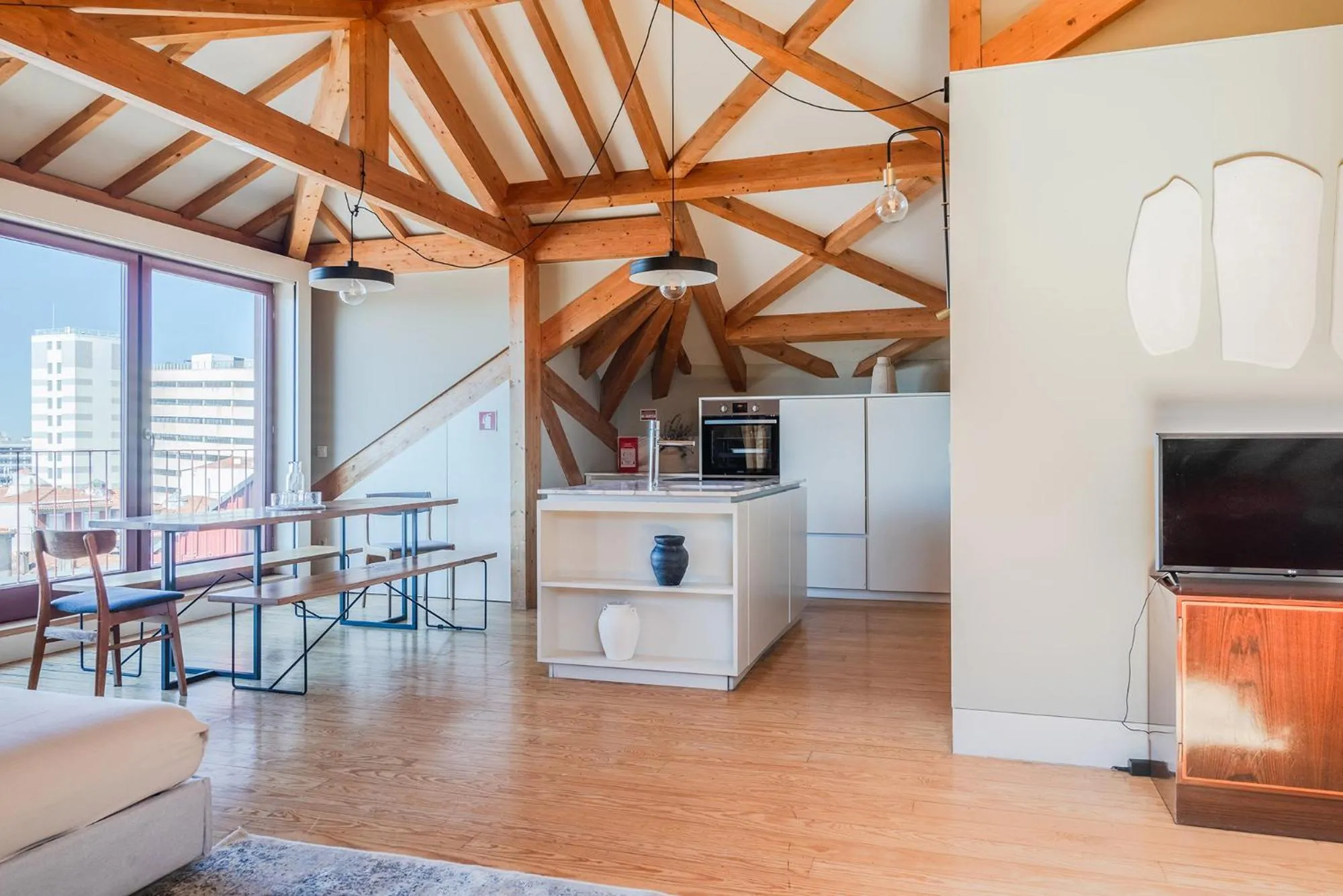 Kitchen or kitchenette in Oporto Maison Alves da Veiga