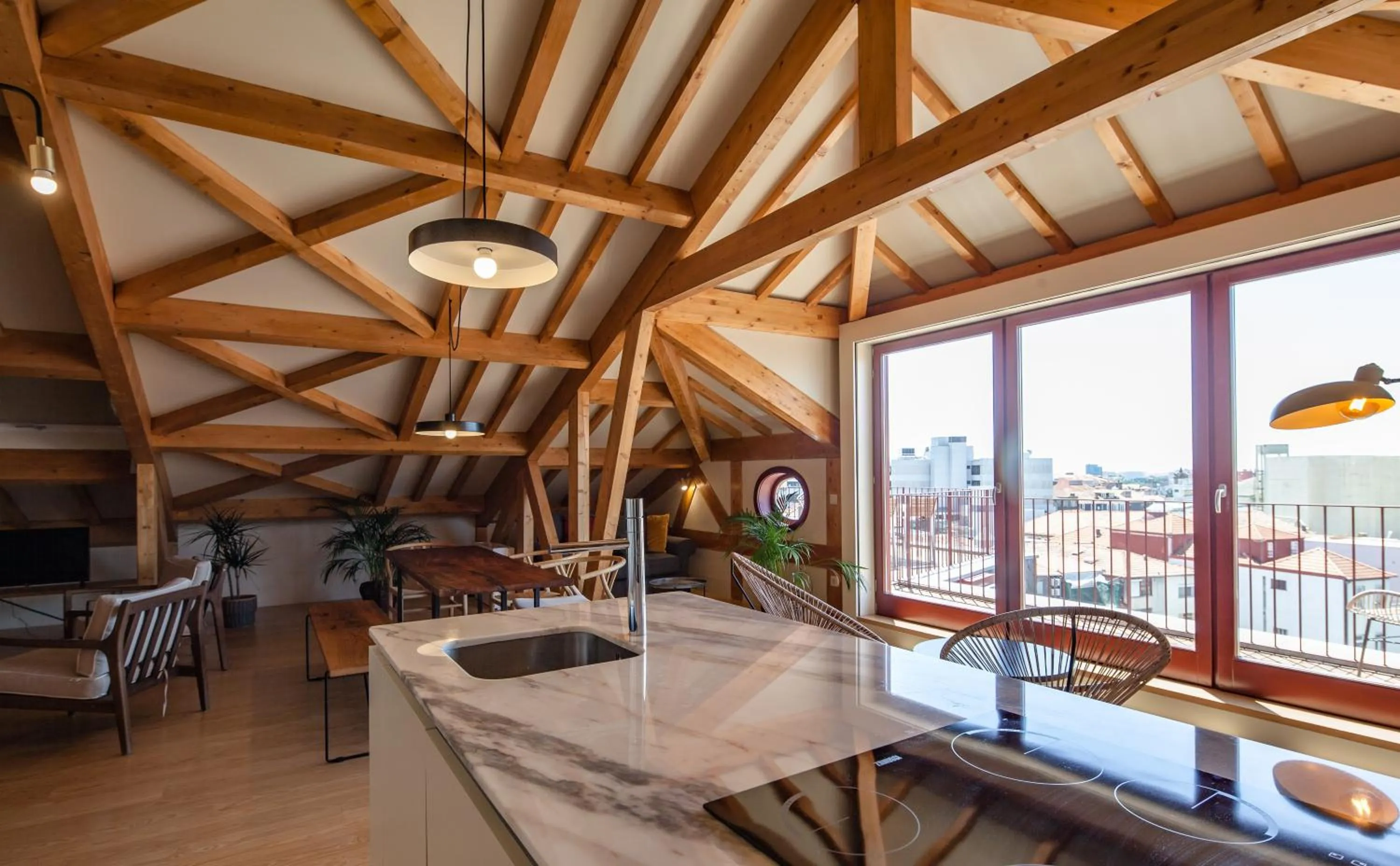 Kitchen or kitchenette in Oporto Maison Alves da Veiga