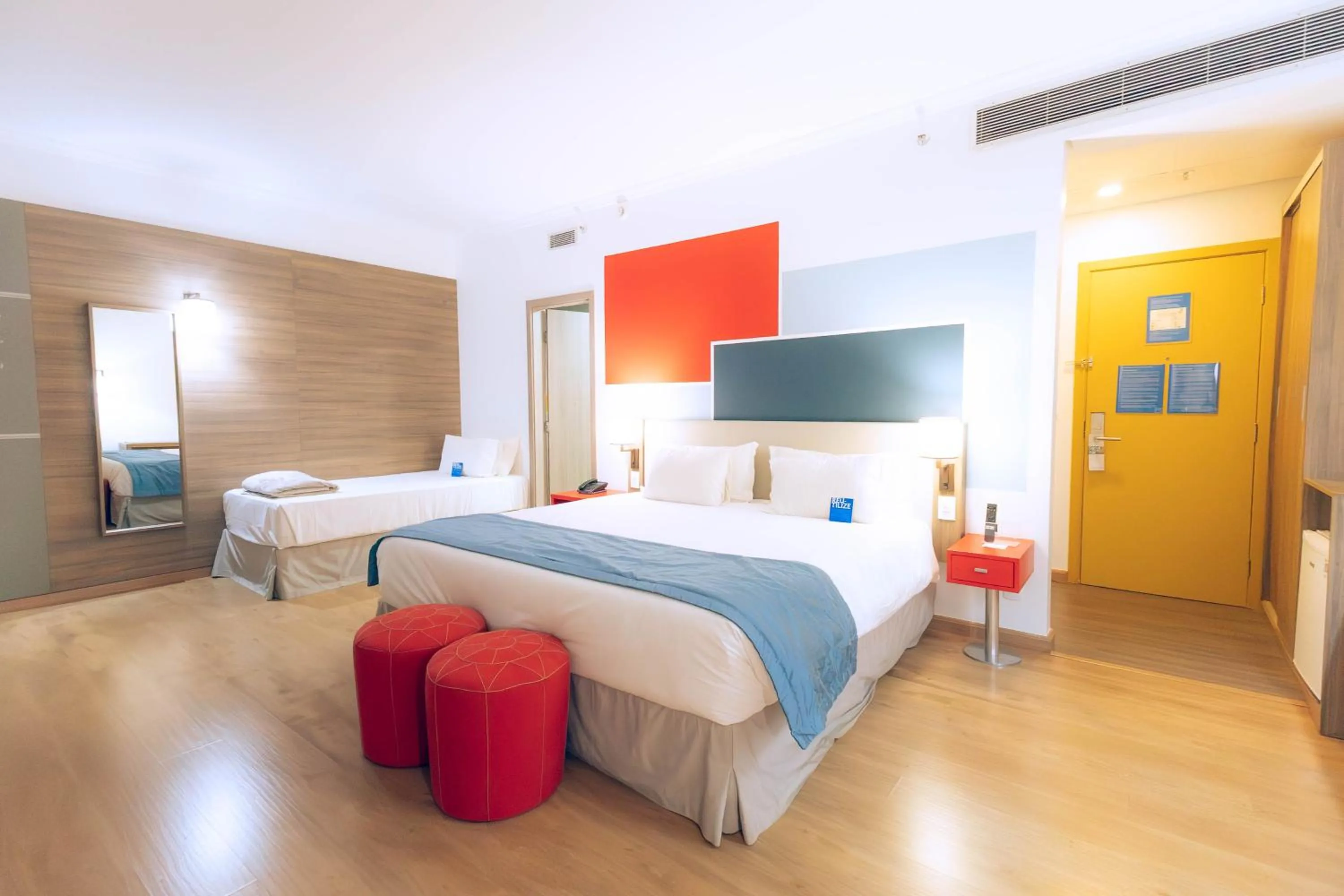 Bedroom, Bed in TRYP By Wyndham Ribeirão Preto
