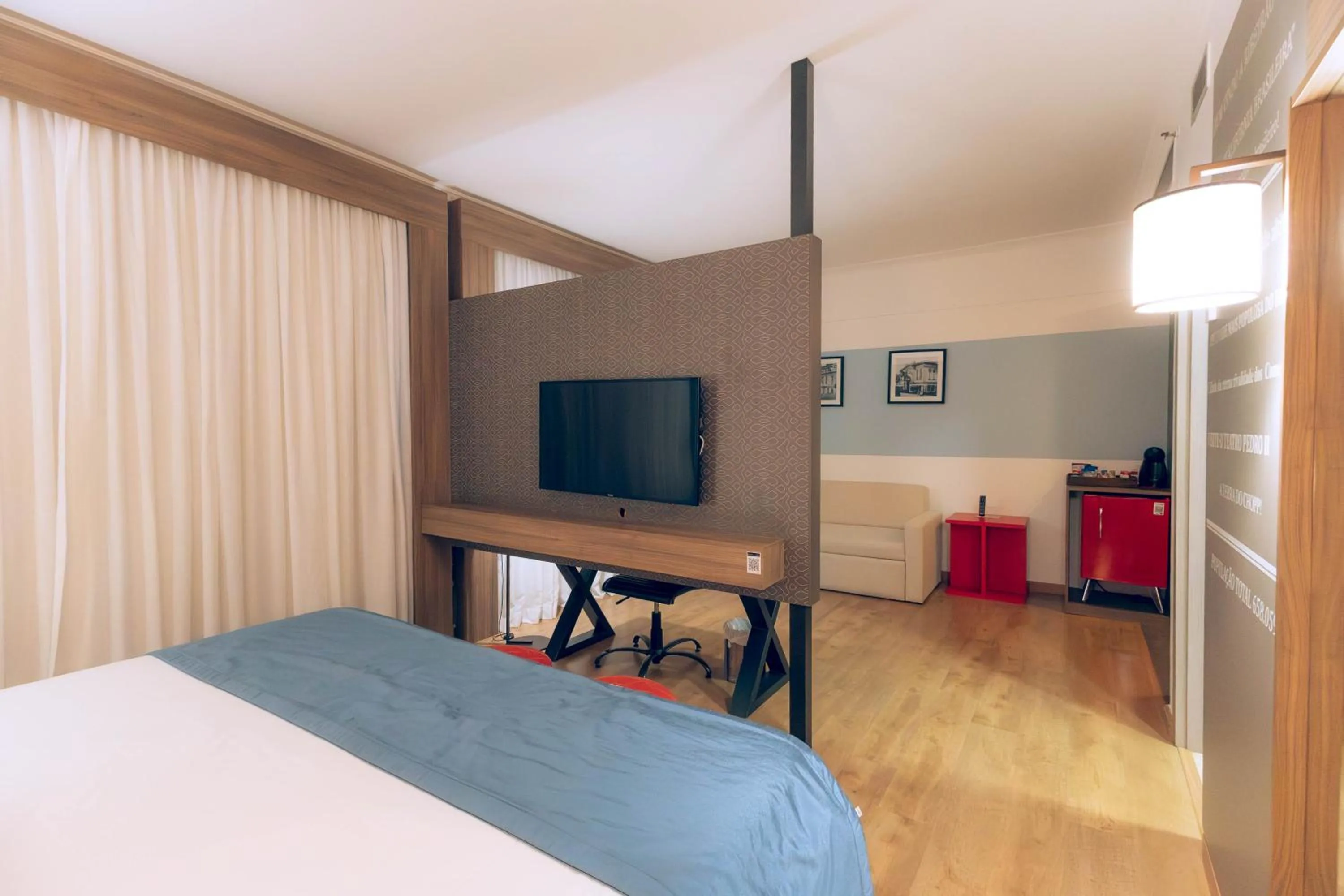 Bedroom, Bed in TRYP By Wyndham Ribeirão Preto