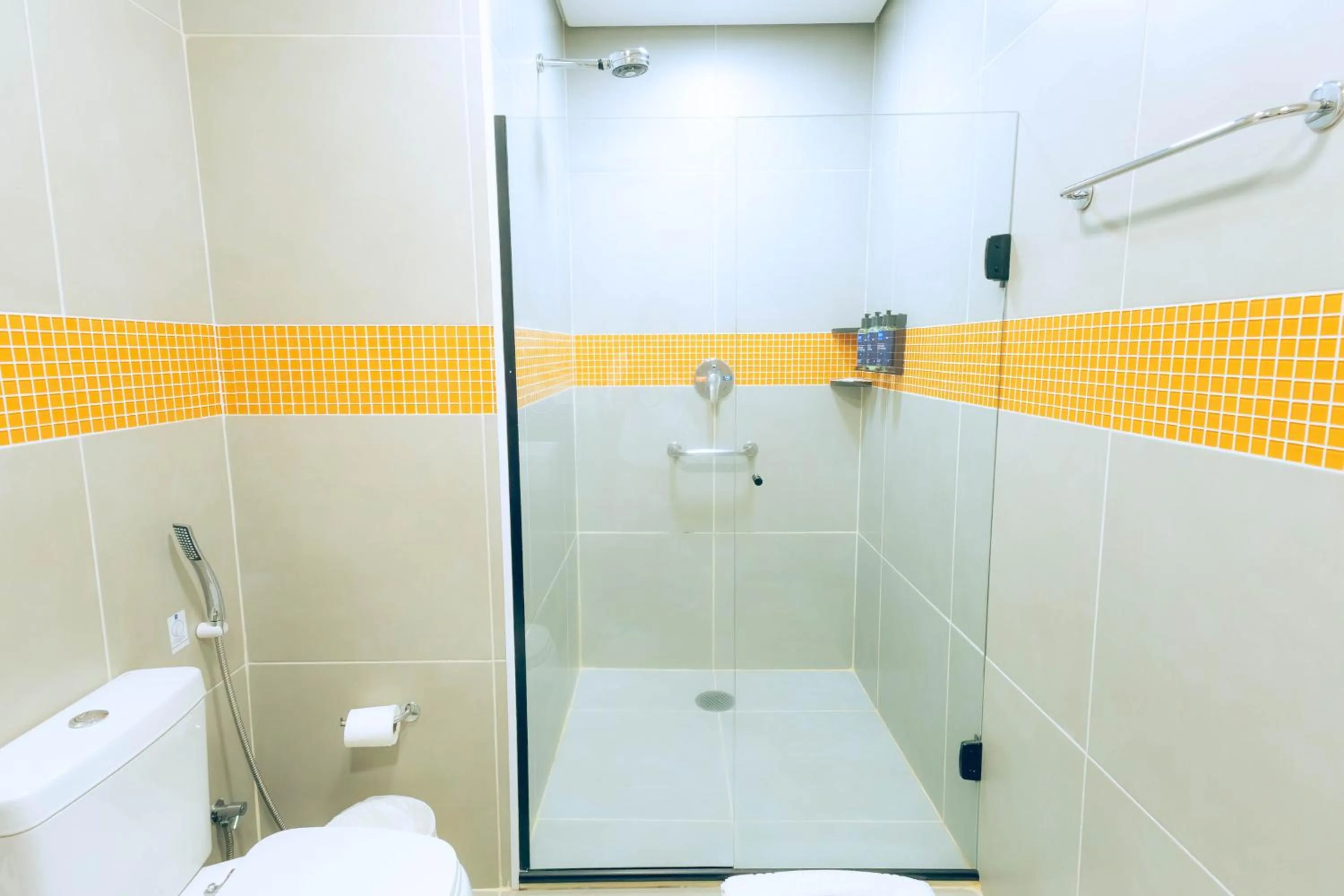 Bathroom in TRYP By Wyndham Ribeirão Preto