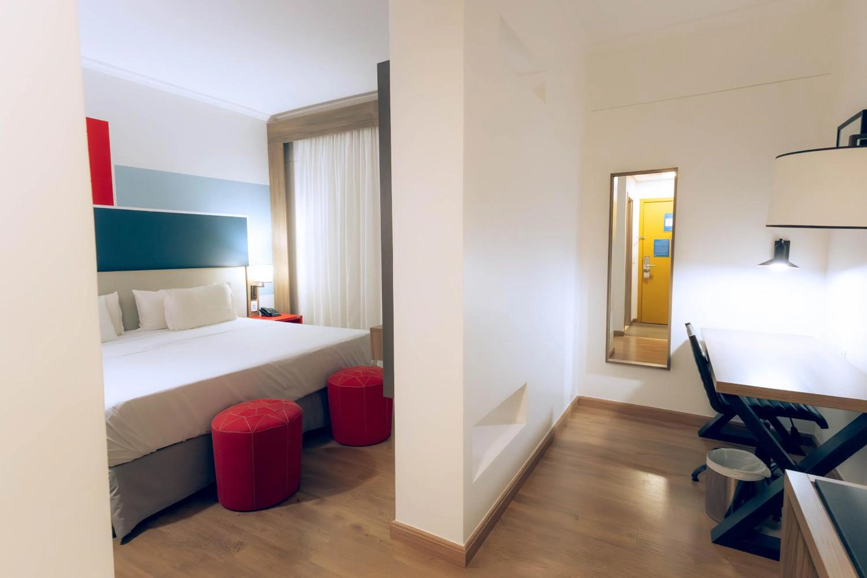 Bedroom, Bed in TRYP By Wyndham Ribeirão Preto