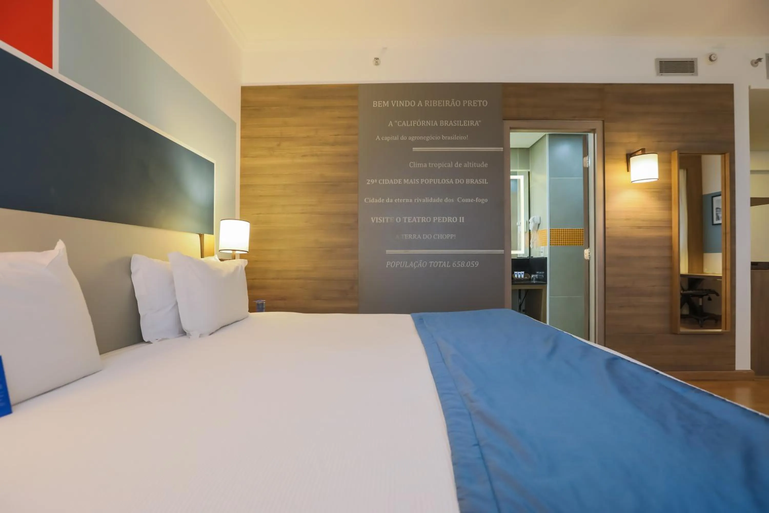 Bedroom, Bed in TRYP By Wyndham Ribeirão Preto