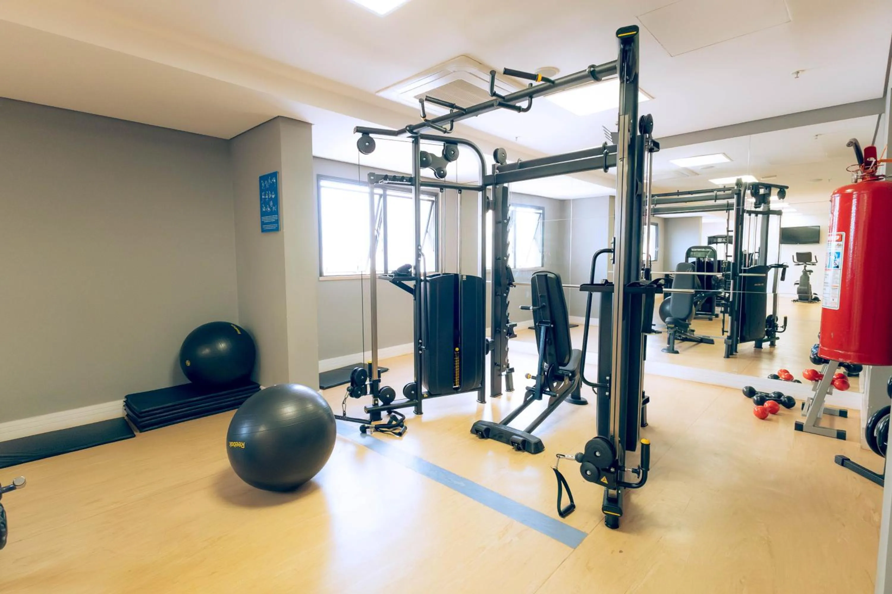 Fitness centre/facilities in TRYP By Wyndham Ribeirão Preto