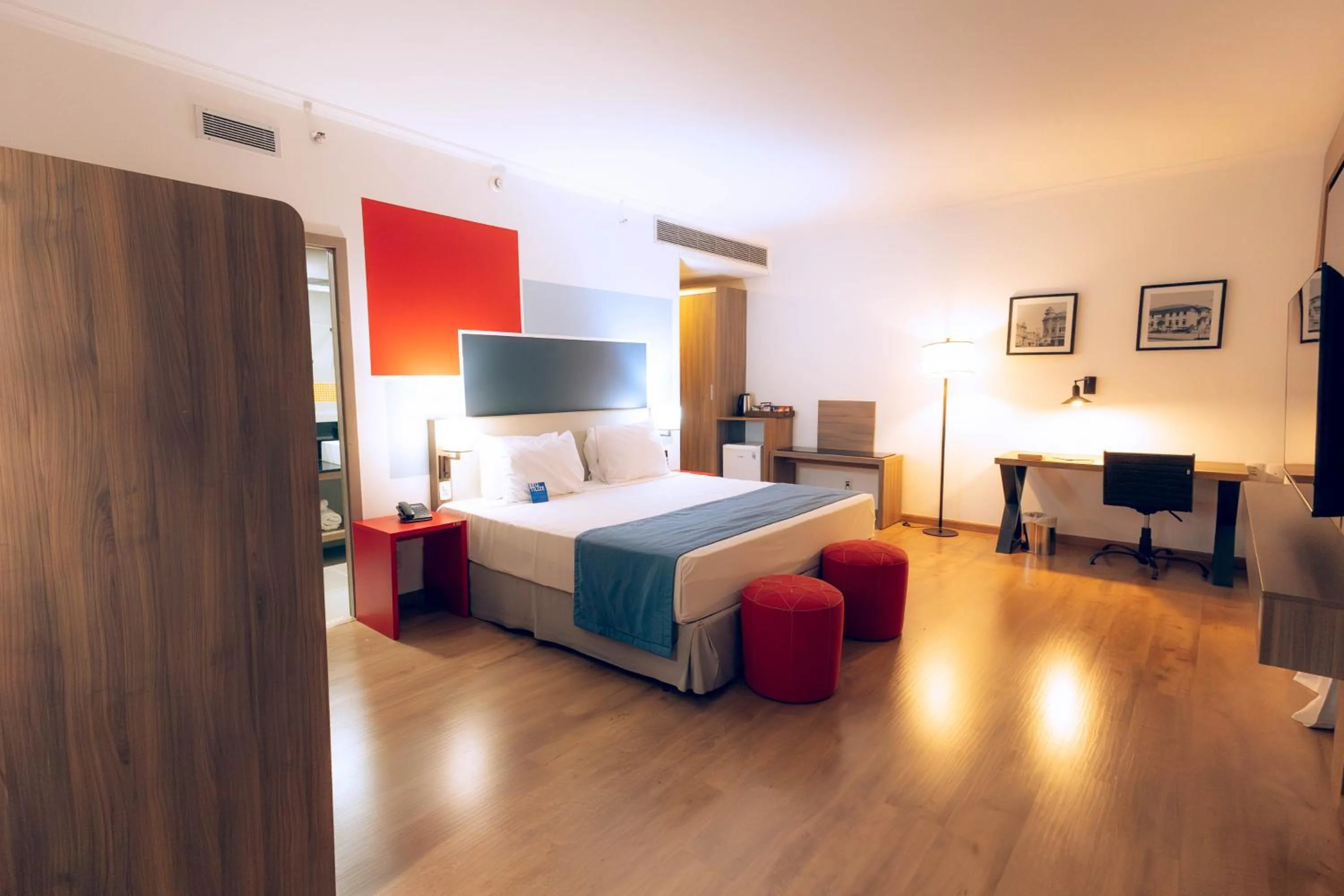 Bedroom, Bed in TRYP By Wyndham Ribeirão Preto