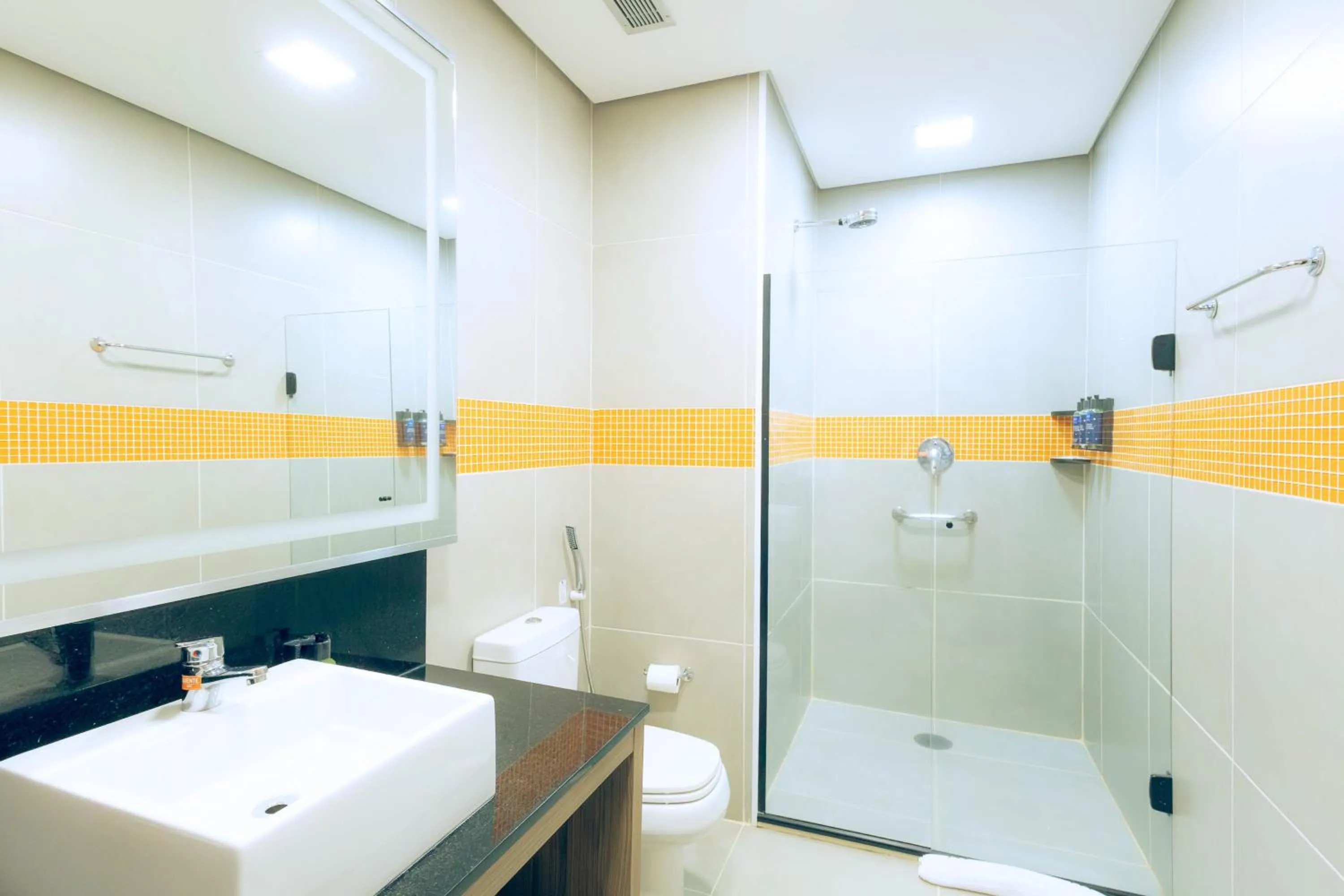 Toilet in TRYP By Wyndham Ribeirão Preto