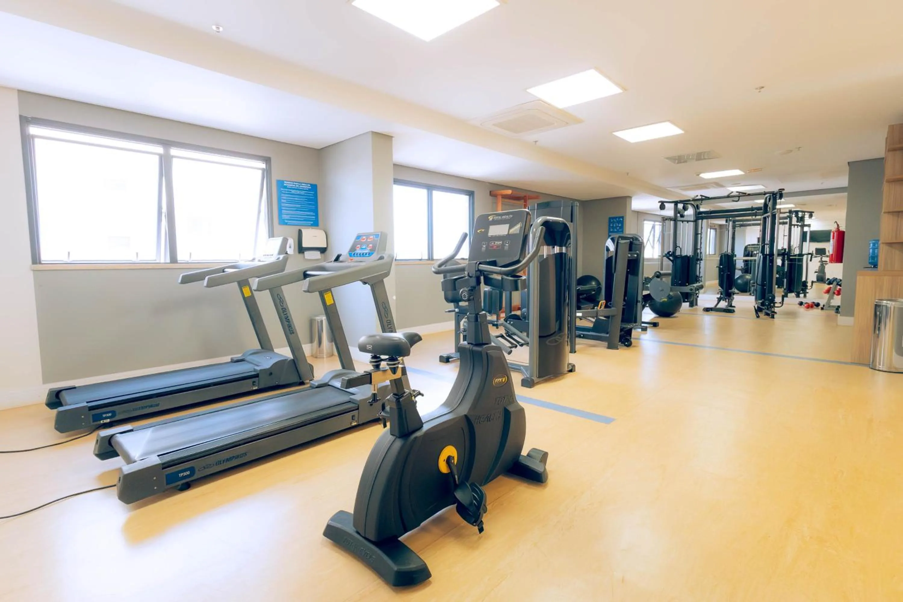 Fitness centre/facilities in TRYP By Wyndham Ribeirão Preto