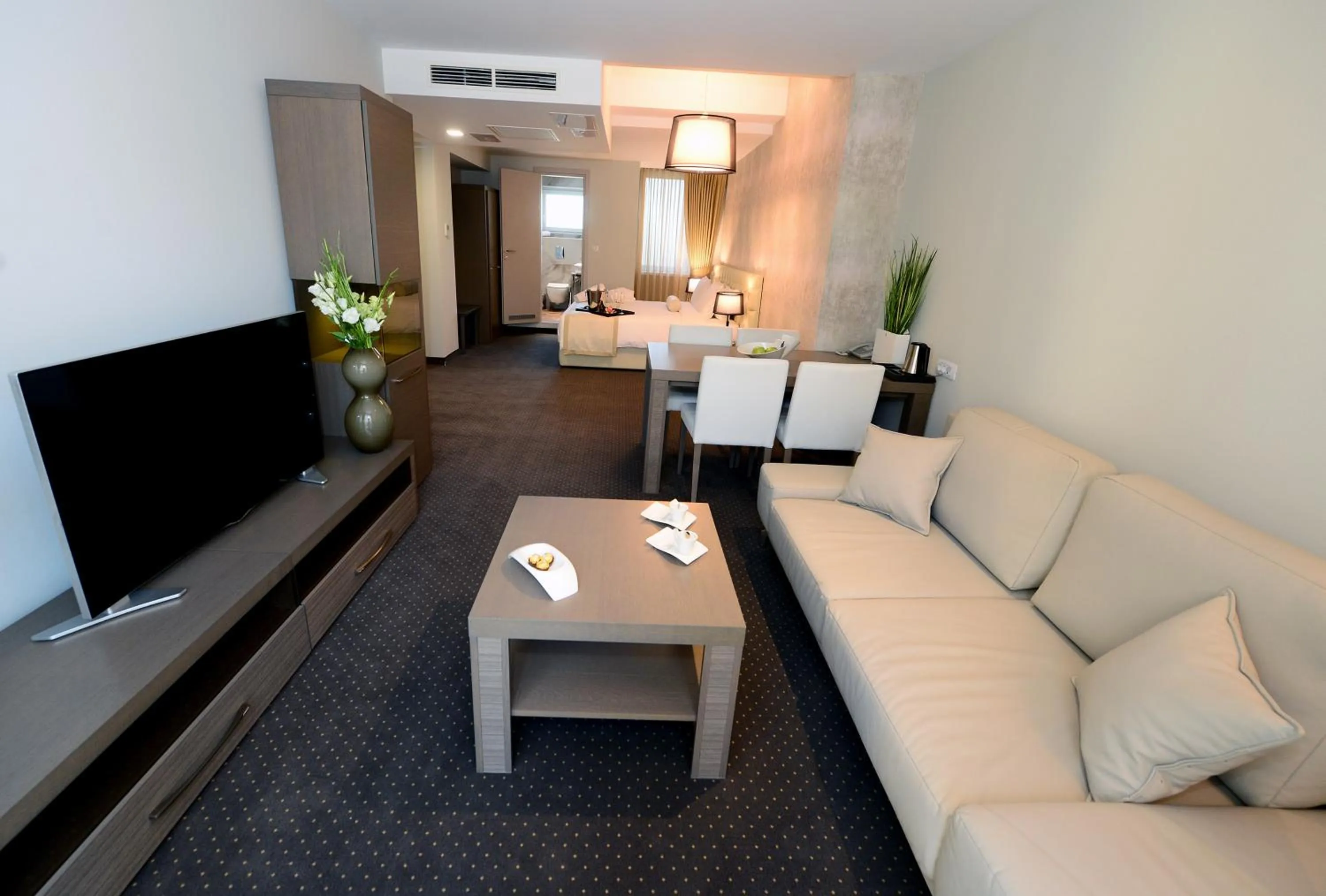 Seating area in Alexandar Square Boutique Hotel