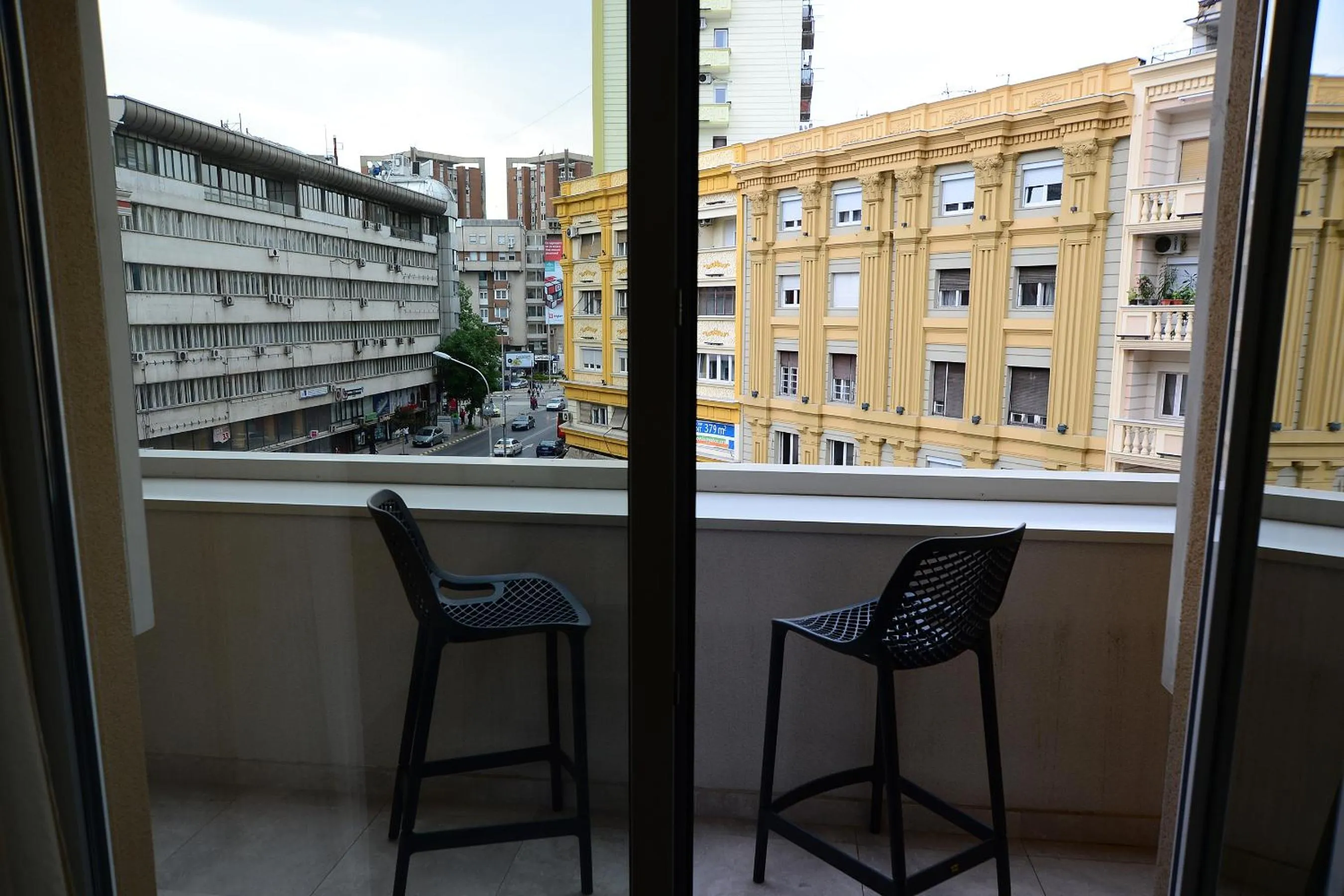 Balcony/Terrace in Alexandar Square Boutique Hotel