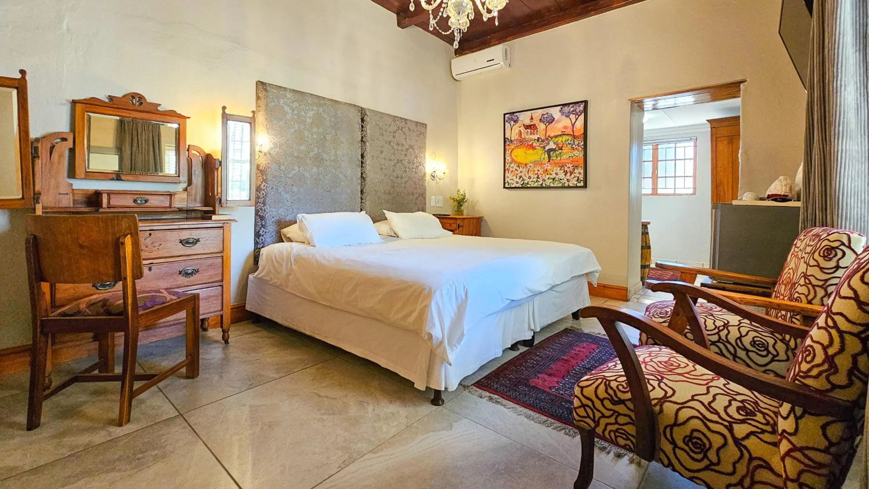 Bed in De Opstal Country Lodge