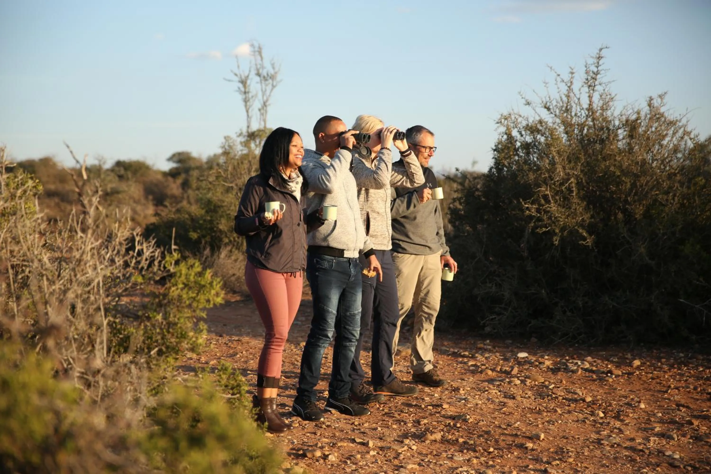 Sunrise in De Opstal Country Lodge