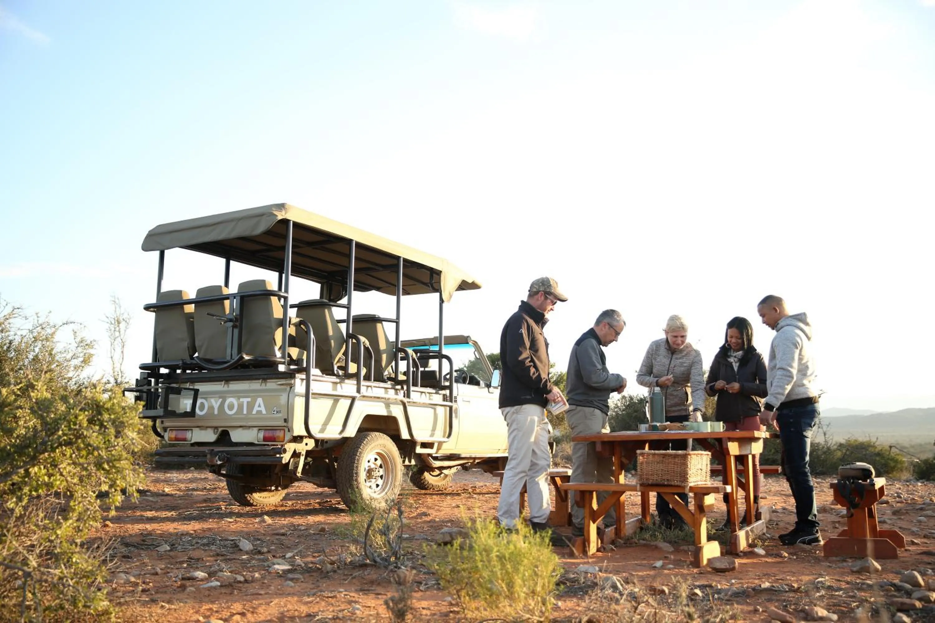 People in De Opstal Country Lodge