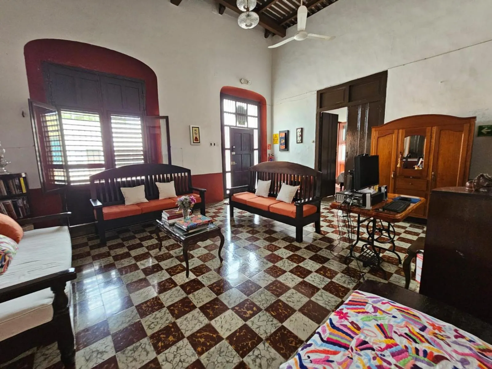 Living room in Casa de Zari