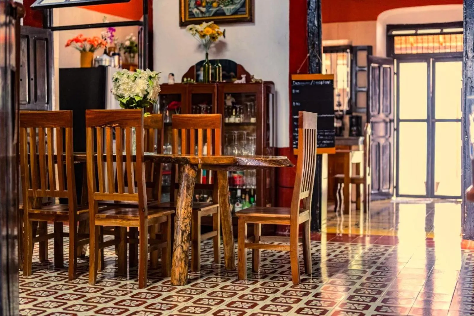 Dining area in Casa de Zari