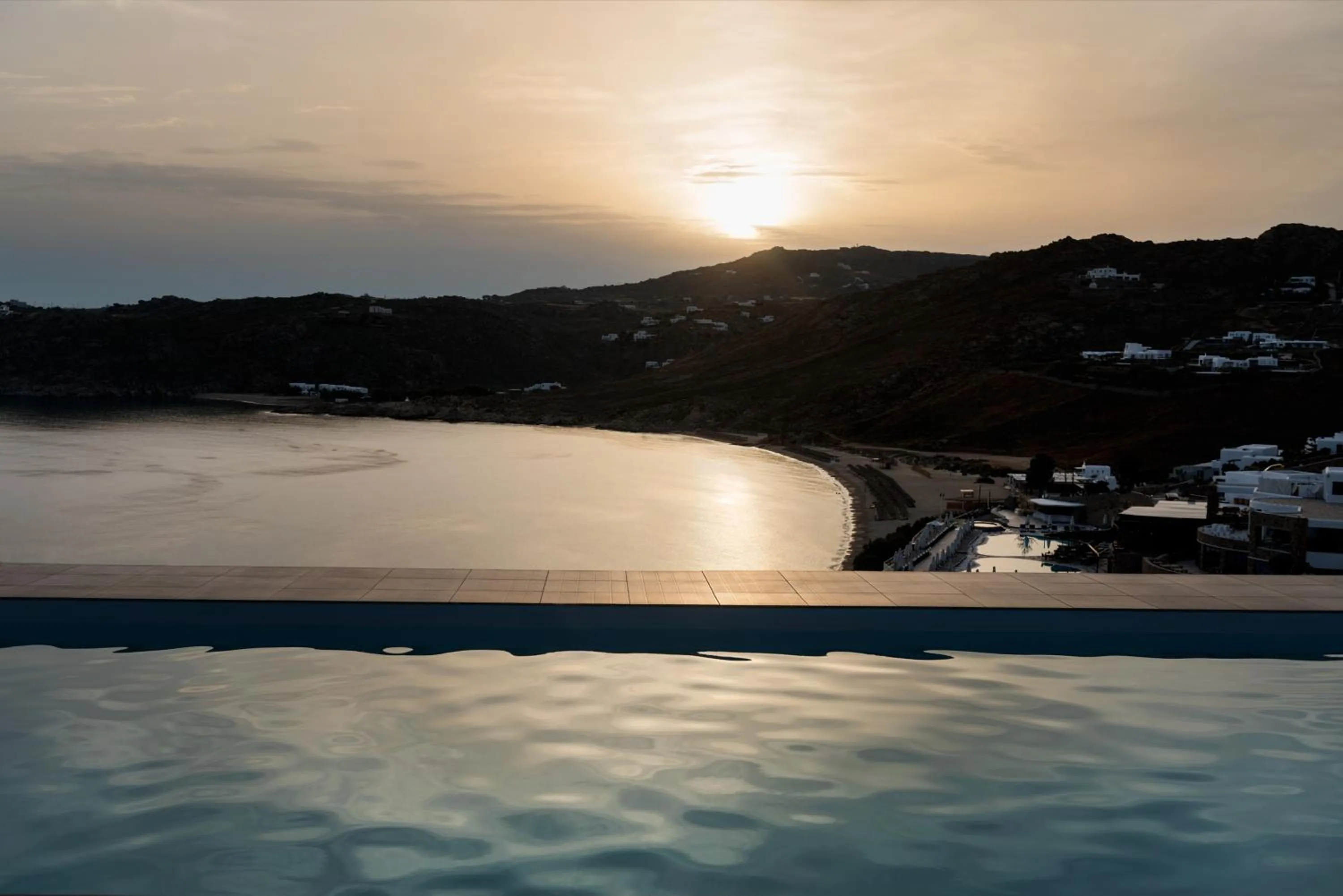 Swimming pool in Cova Mykonos Suites
