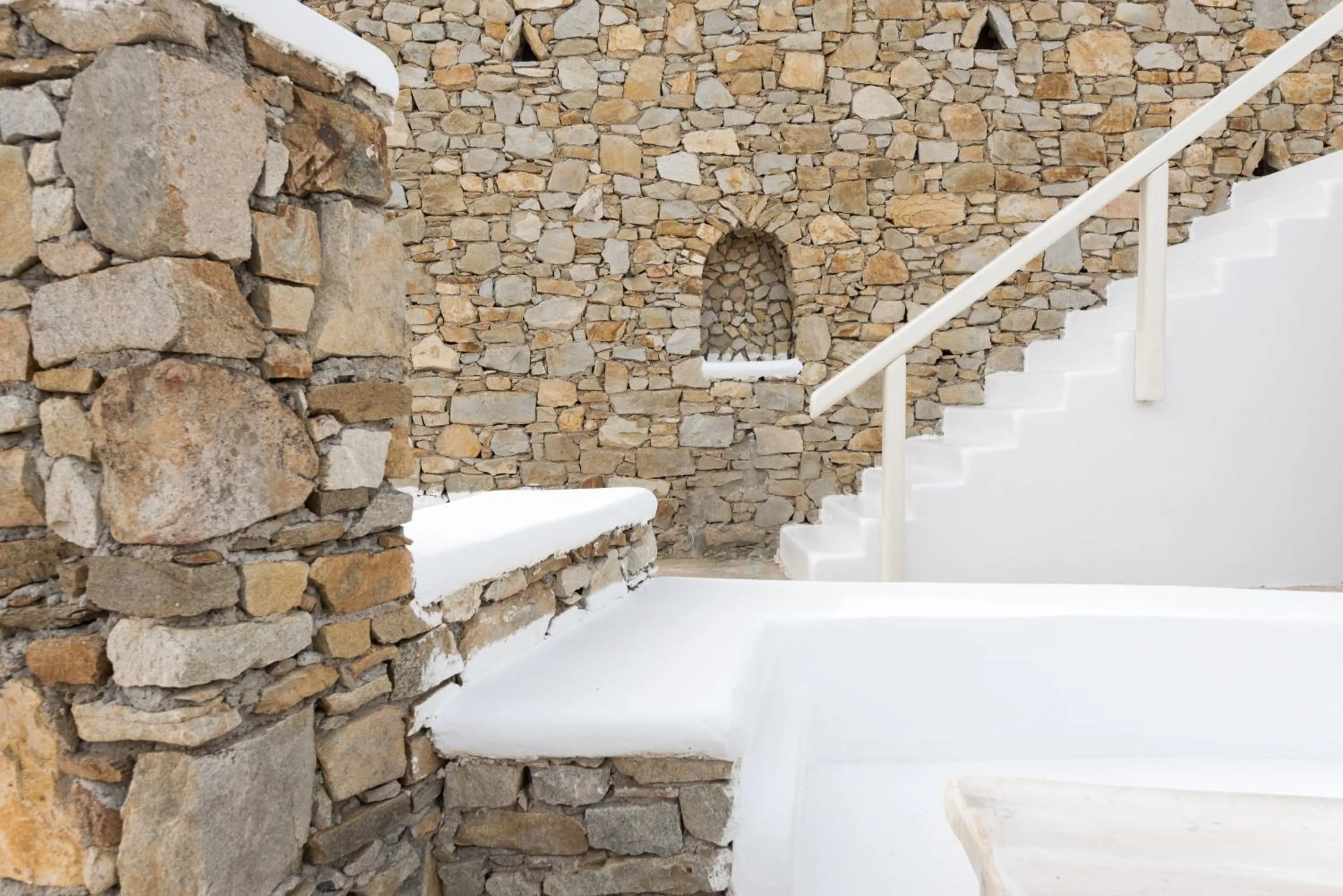 On site in Cova Mykonos Suites