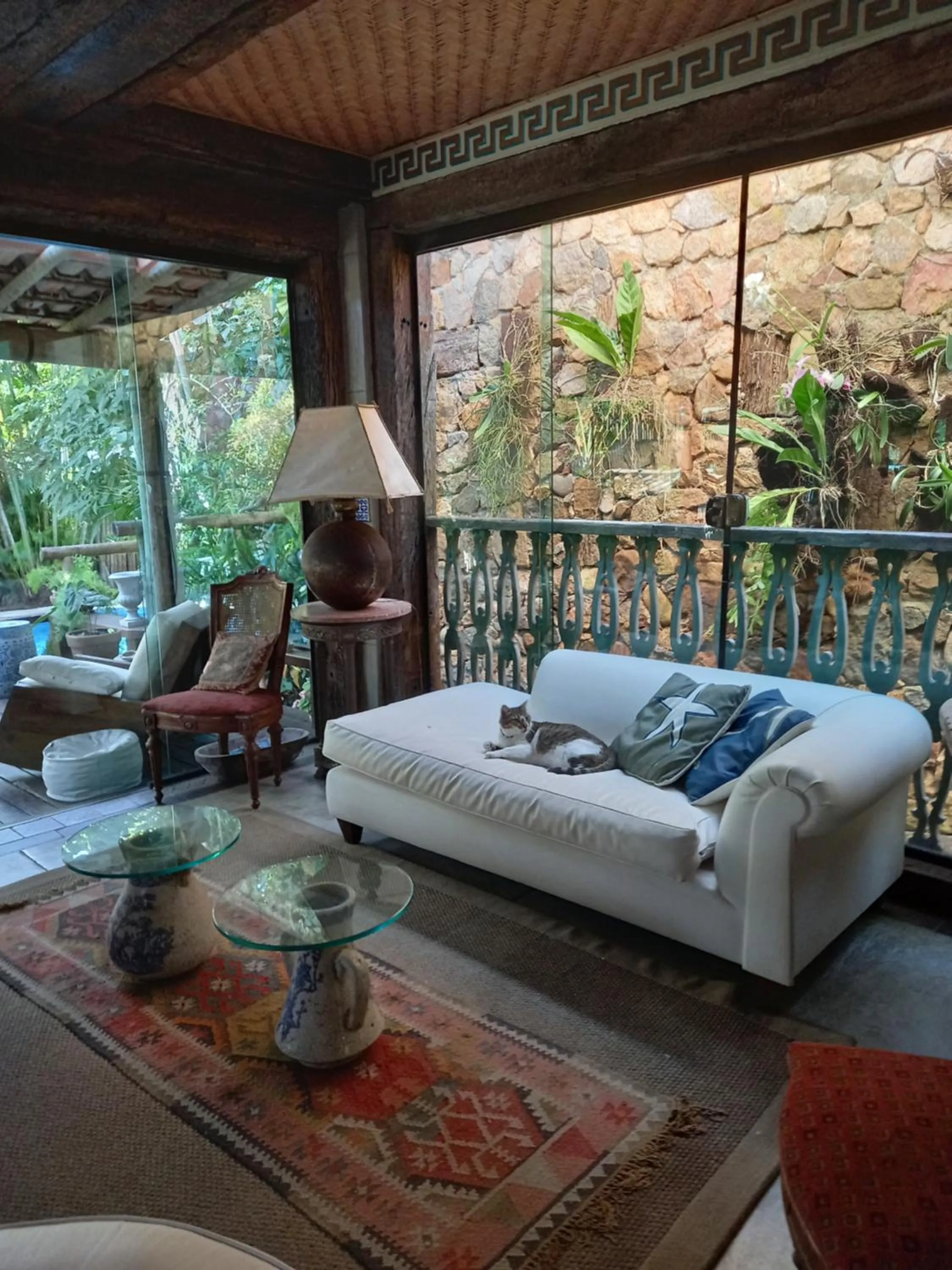 Bed in Pousada Pilar