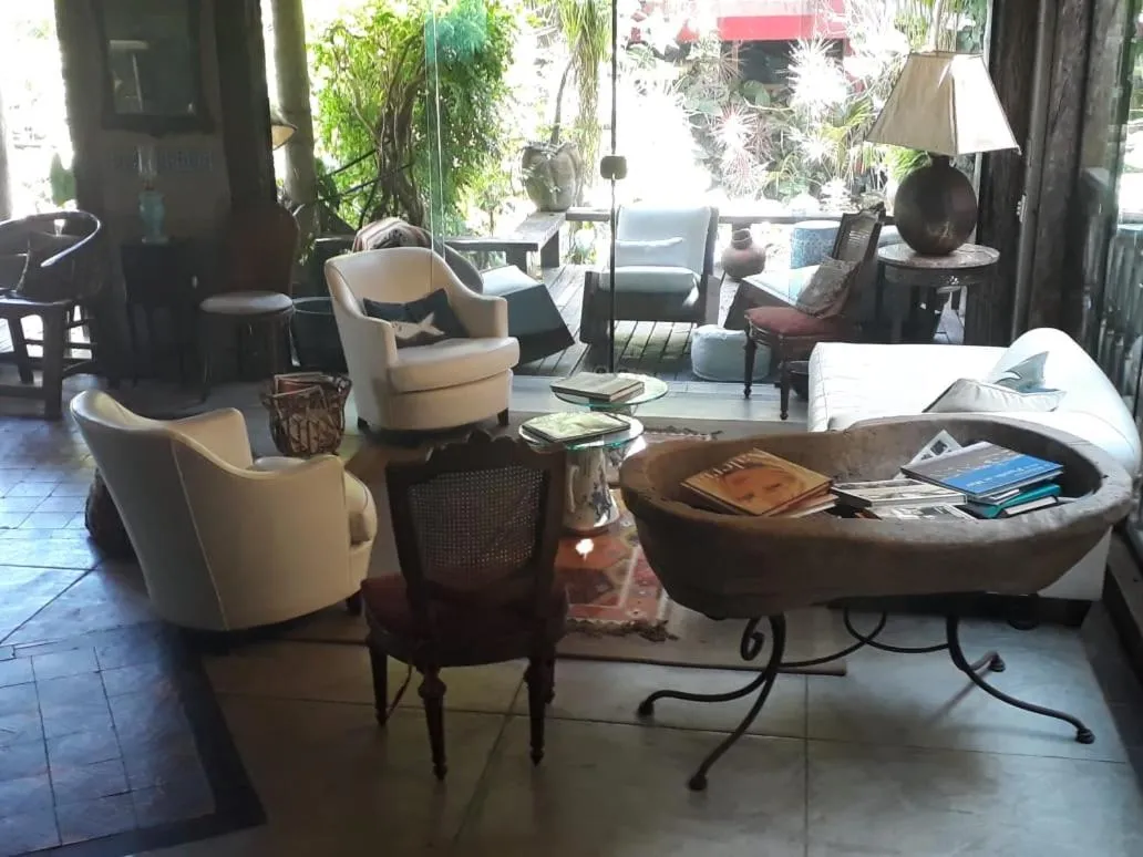 Living room in Pousada Pilar