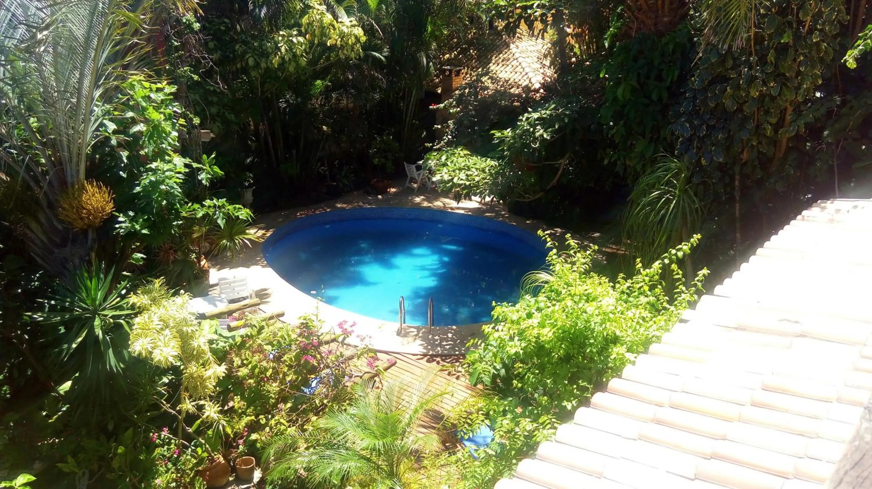 Garden in Pousada Pilar