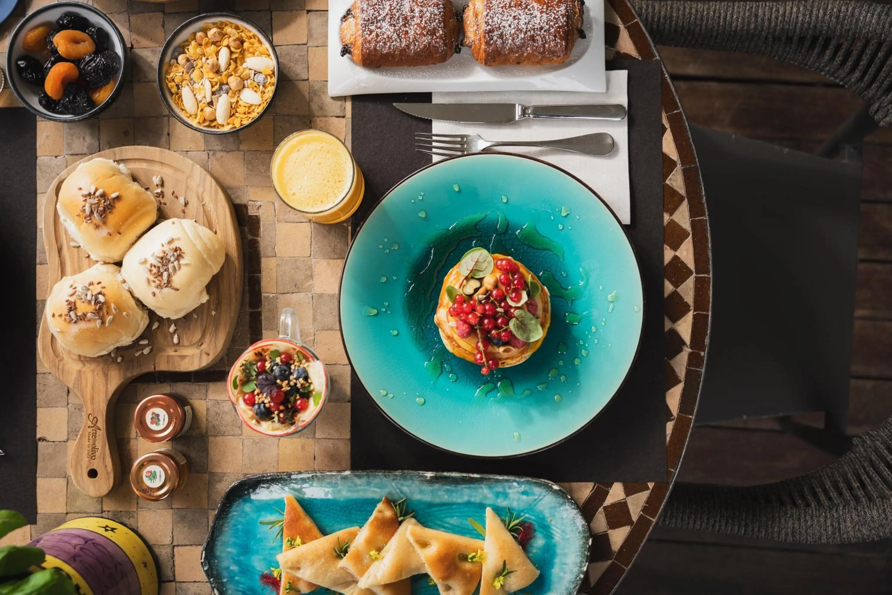 Breakfast in Mare Hotel