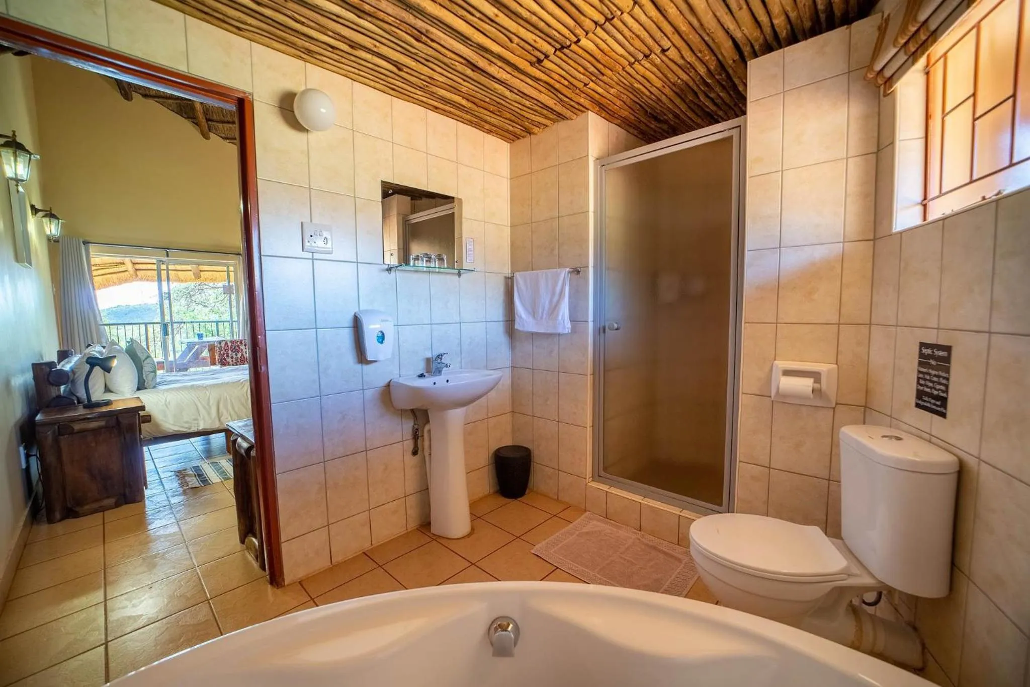 Bathroom in Red Sands Country Lodge