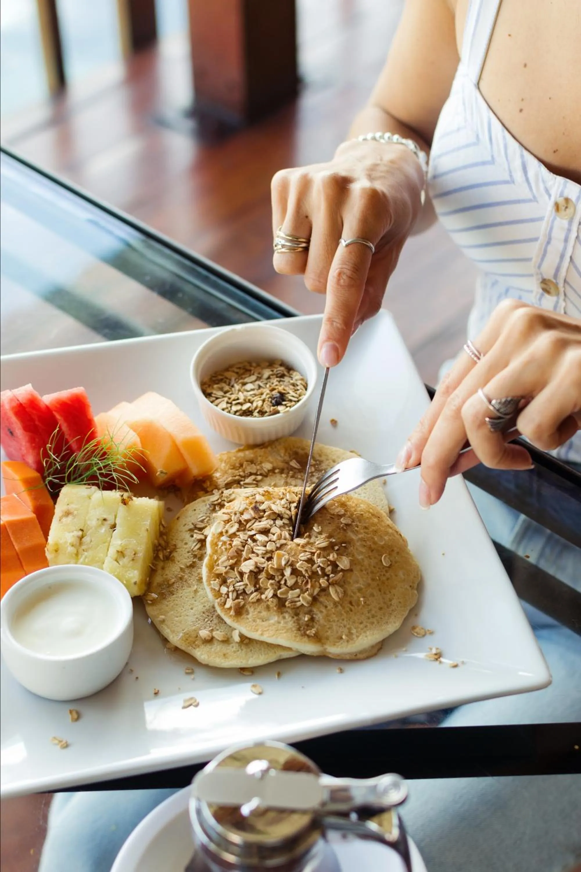 Breakfast in Hotel Toliman