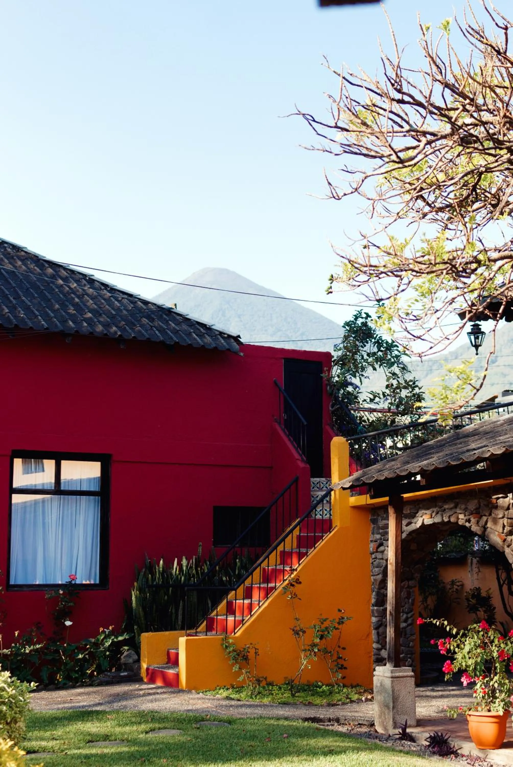 Patio in Hotel Toliman