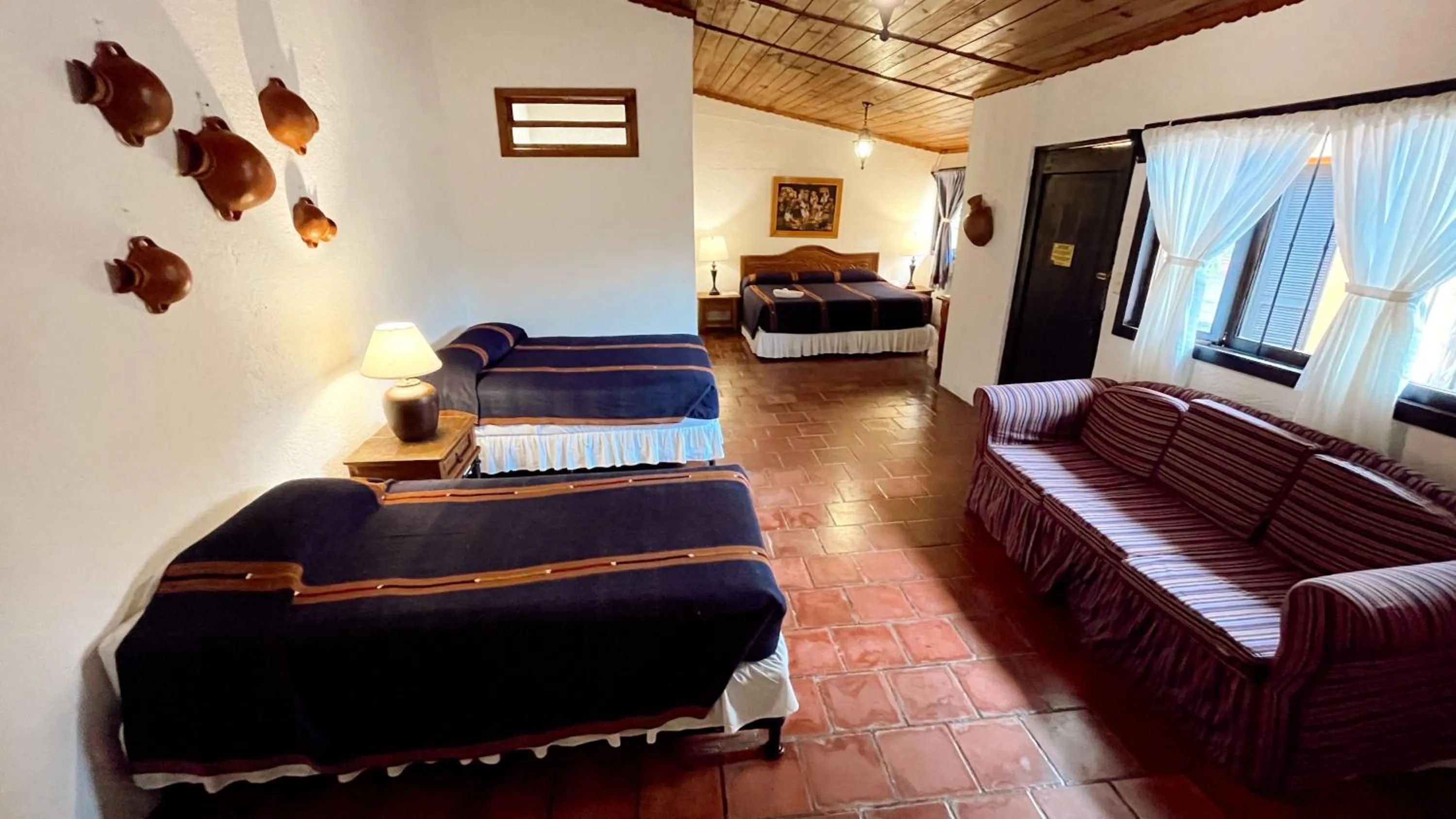 View (from property/room), Bed in Hotel Toliman