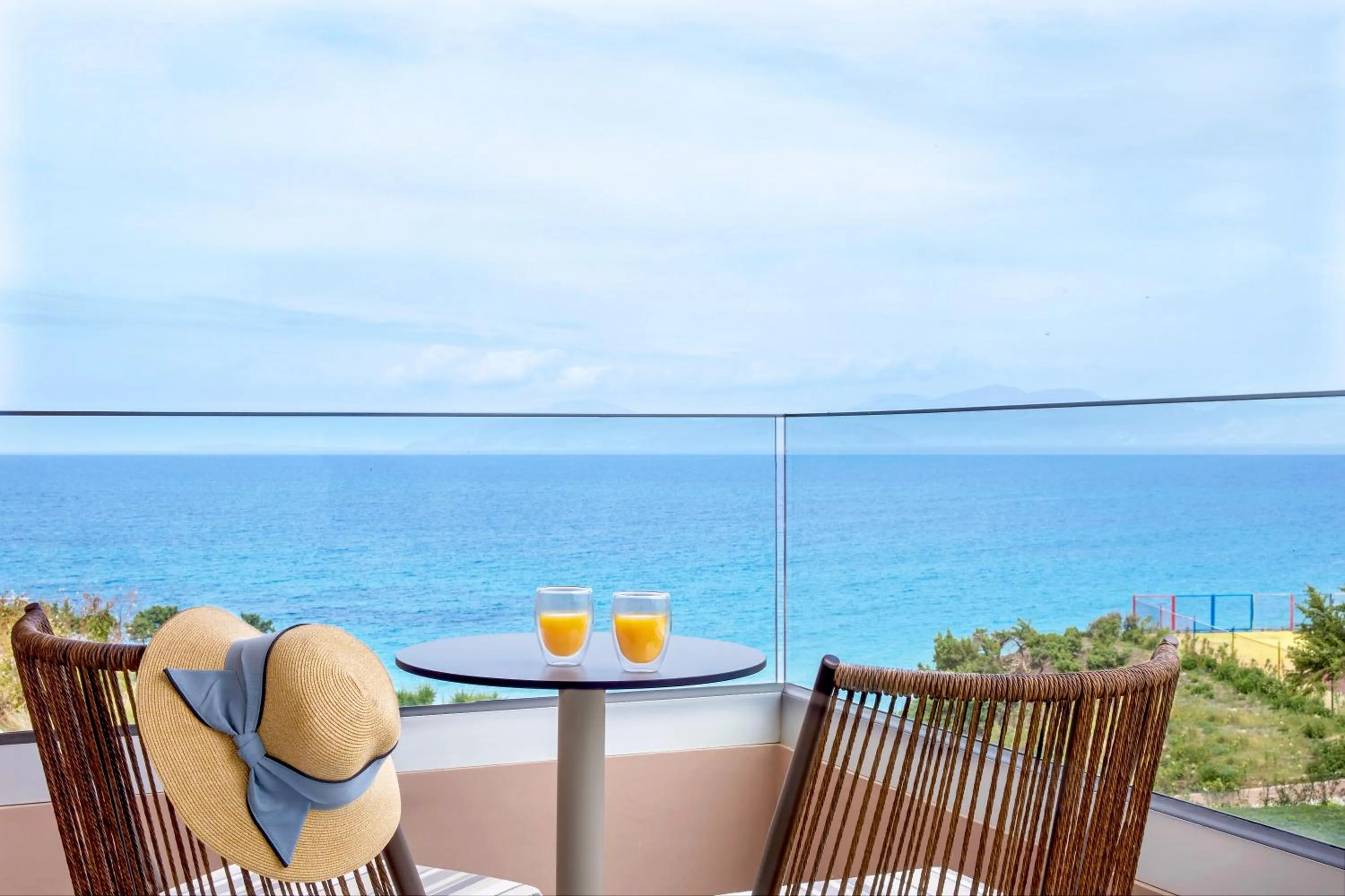 Balcony/Terrace in Ammos Luxury Resort