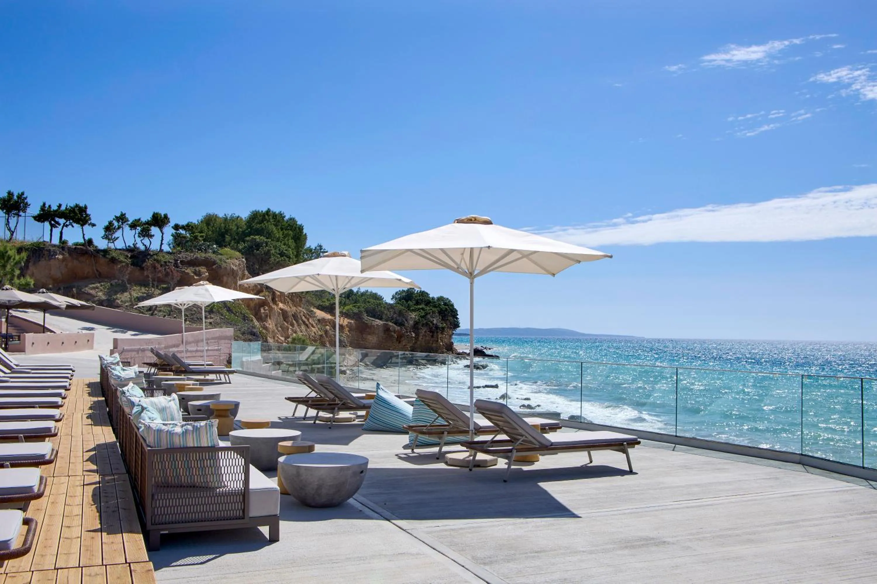 Beach in Ammos Luxury Resort