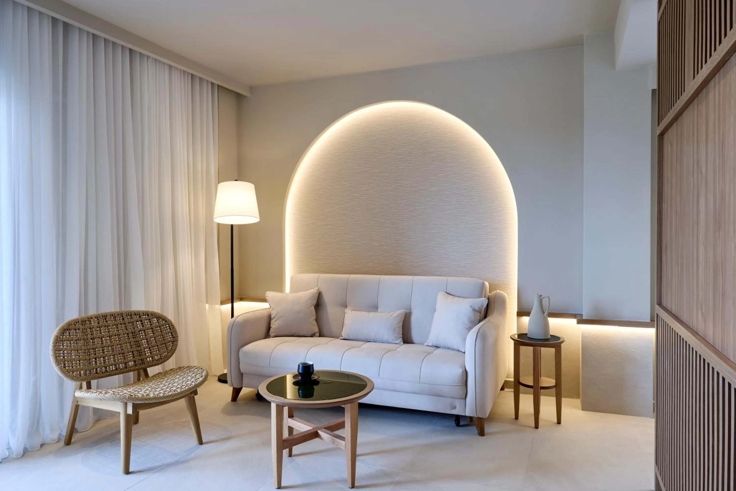 Living room in Ammos Luxury Resort